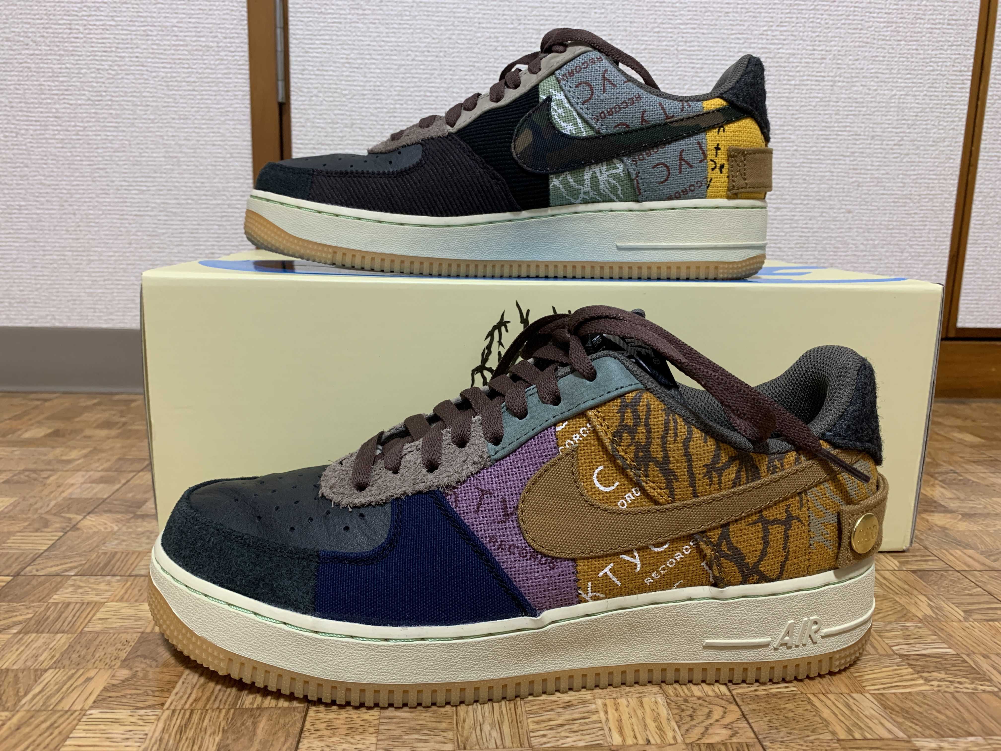 Travis Scott × Nike Air Force 1 Low Cactus Jack "Multi Color"