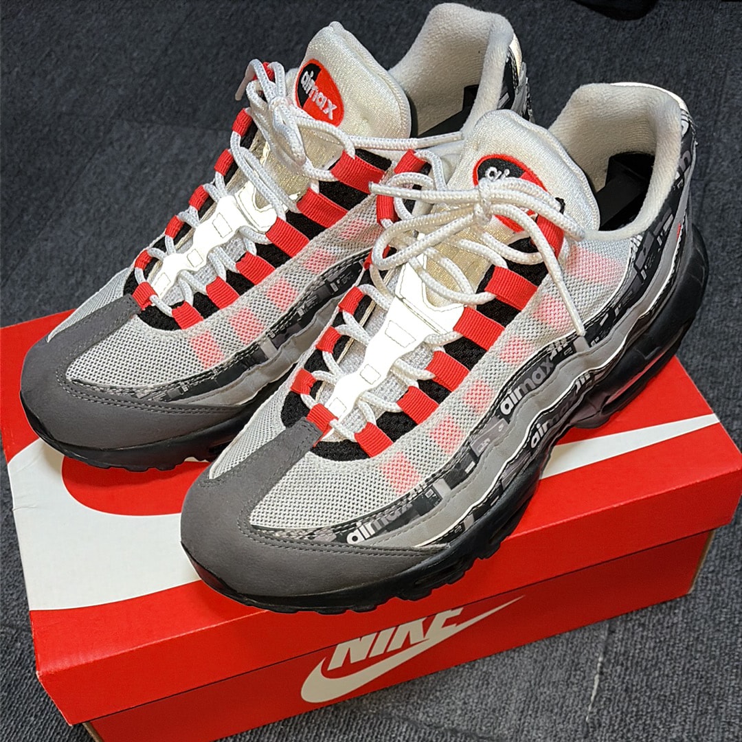 アトモス × ナイキ エアマックス95 "レッド ウィー ラブ ナイキ"
