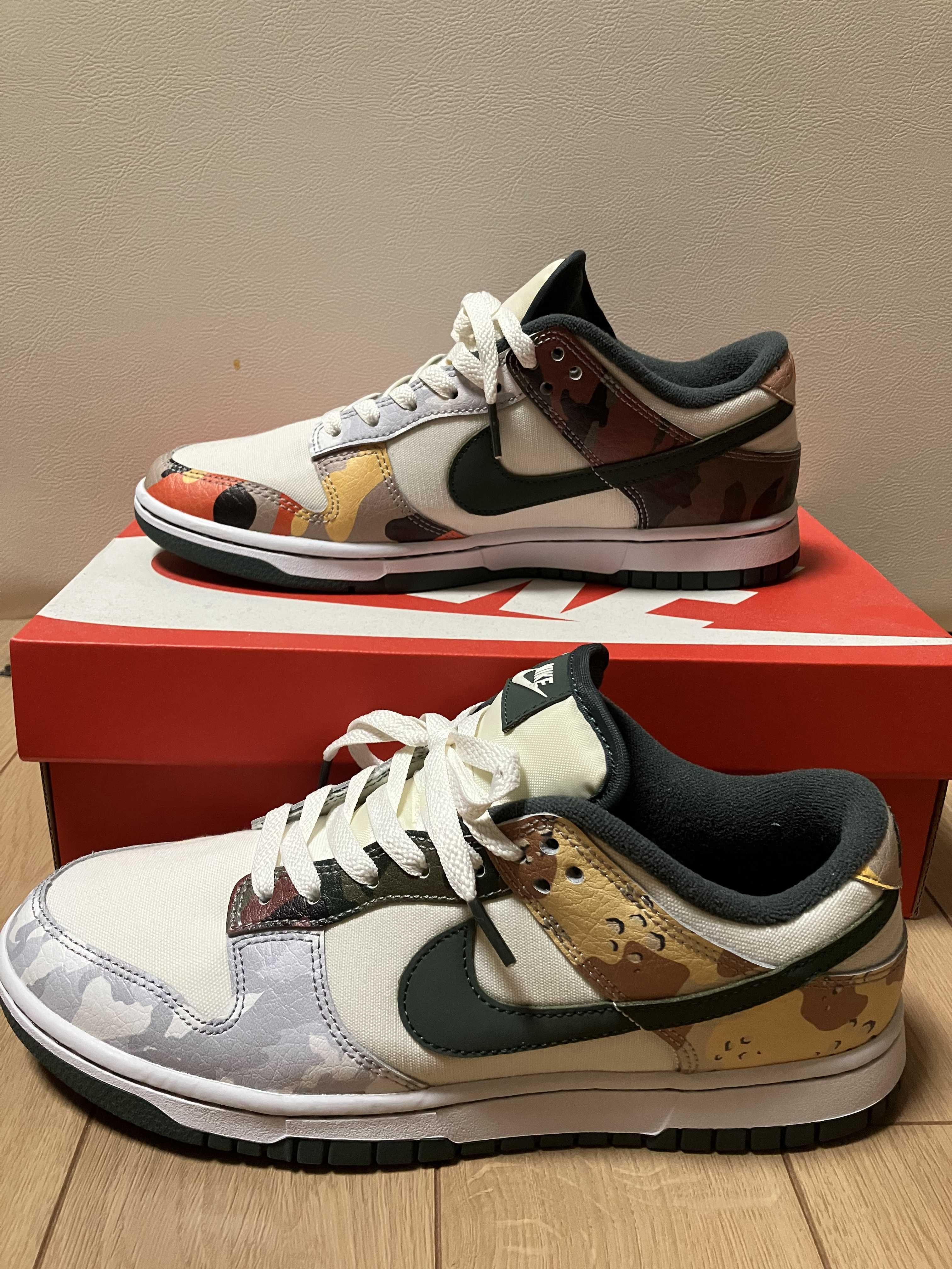 Nike Dunk Low "Sail Multi Camo"