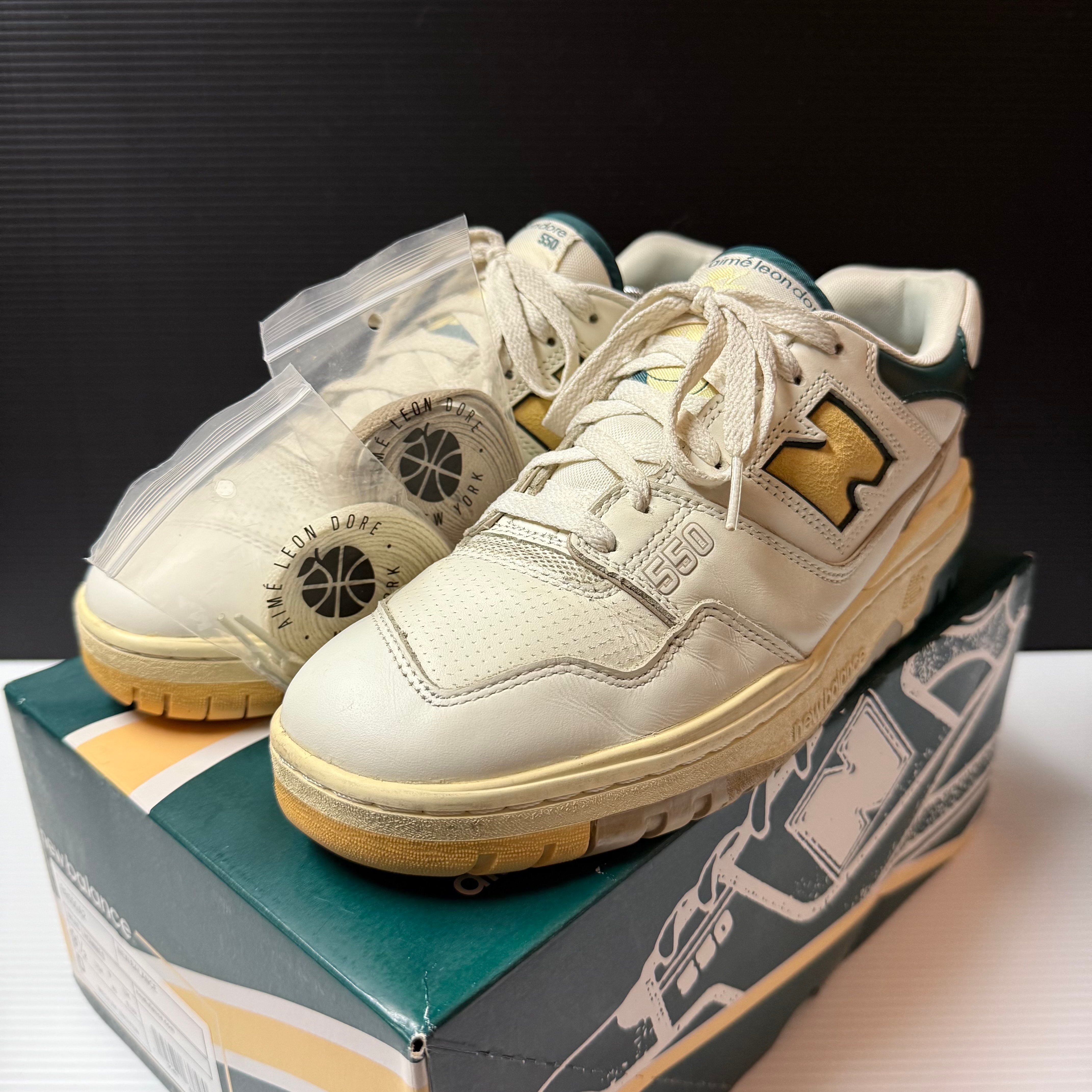 エメレオンドレ × ニューバランス P550 "イエロー"