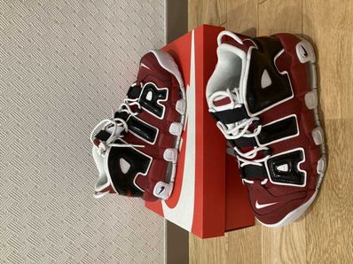 Nike Air More Uptempo ’96 "Black and Varsity Red" (2021)