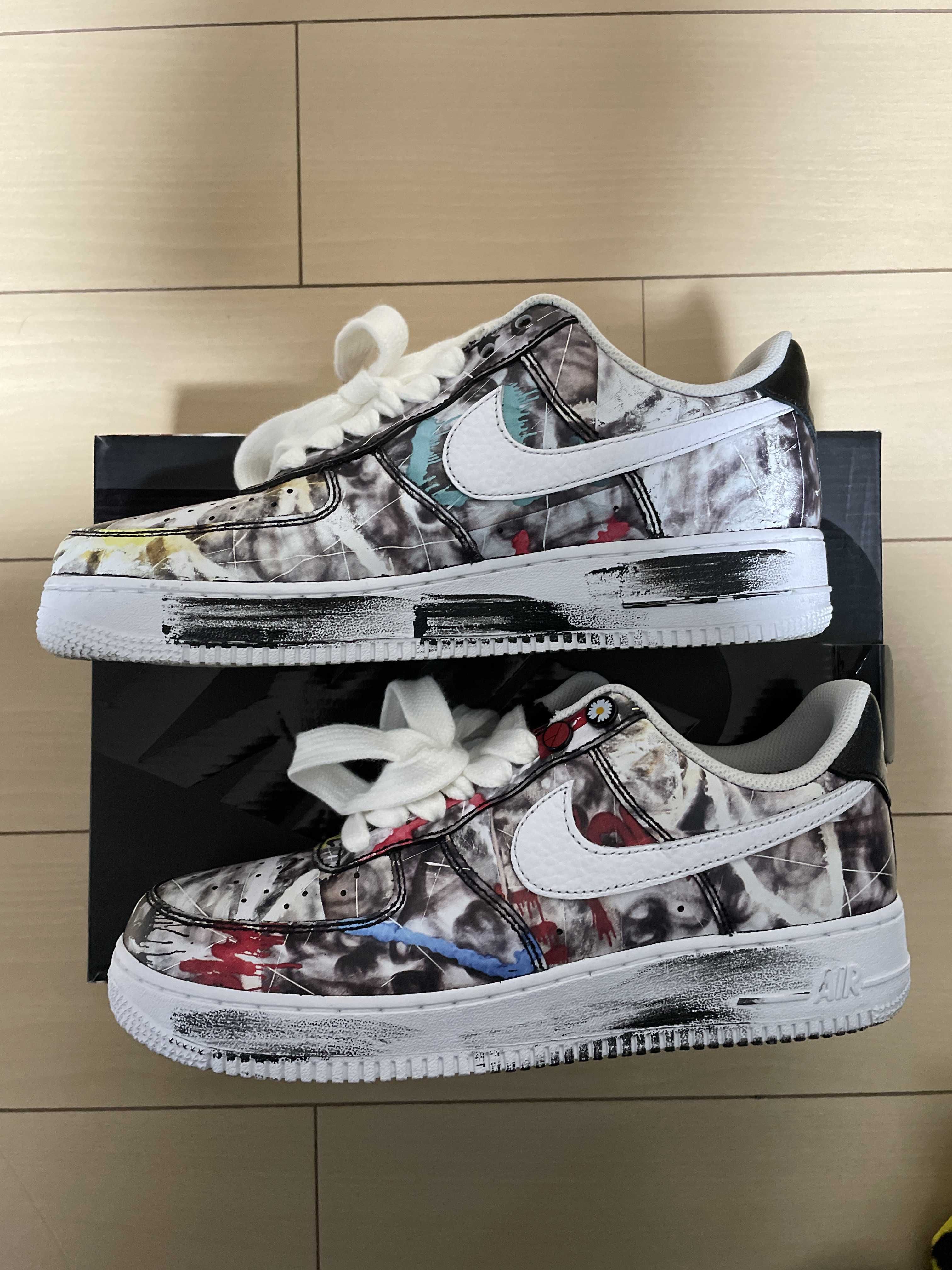 PEACEMINUSONE × Nike Air Force 1 Low Para Noise "Black" / G-DRAGON