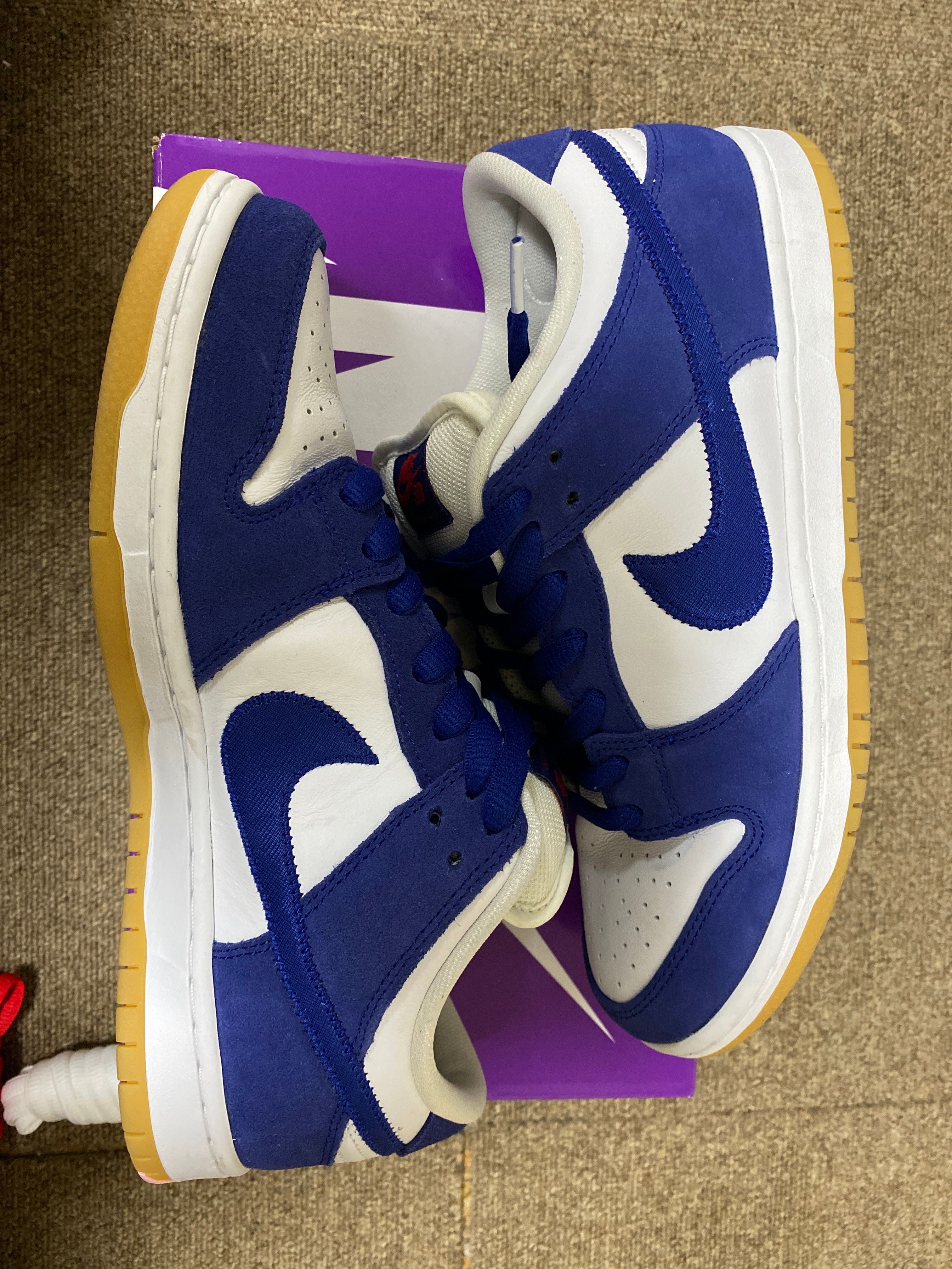 Nike SB Dunk Low "Los Angeles Dodgers/Deep Royal Blue"