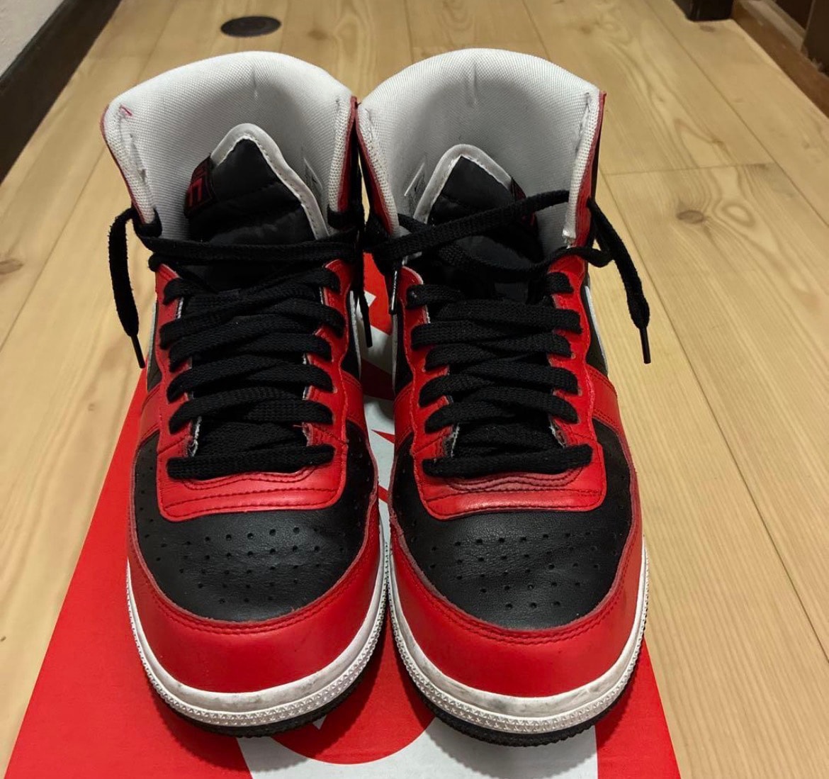 Nike Terminator High "Black and University Red"