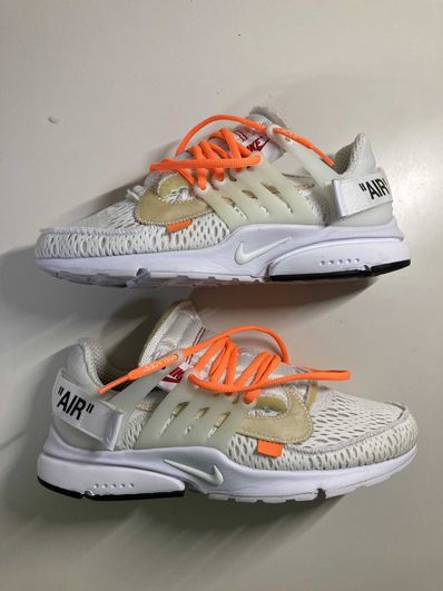 Off-White × Nike Air Presto "White/Black/Cone"