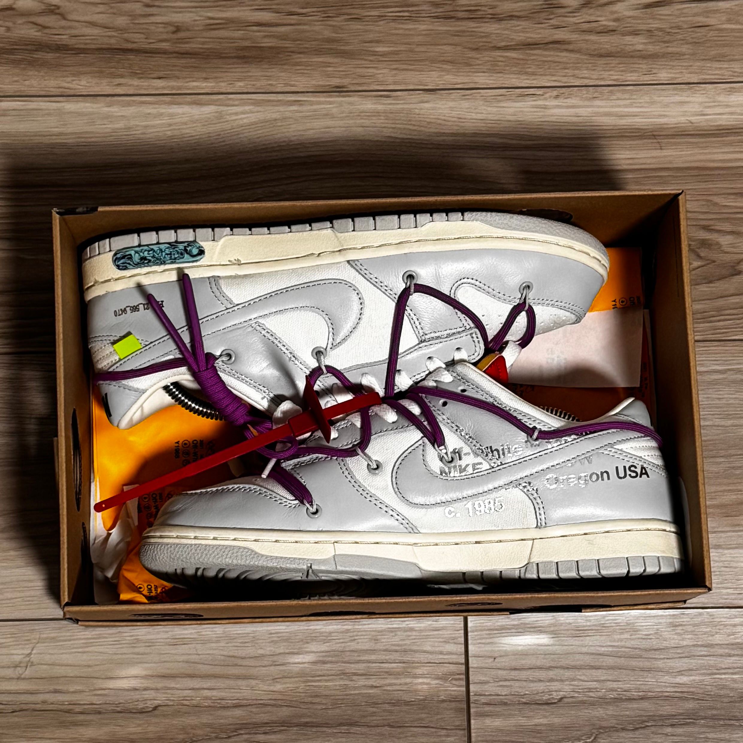 Off-White × Nike Dunk Low 1 of 50 "Lot.45"