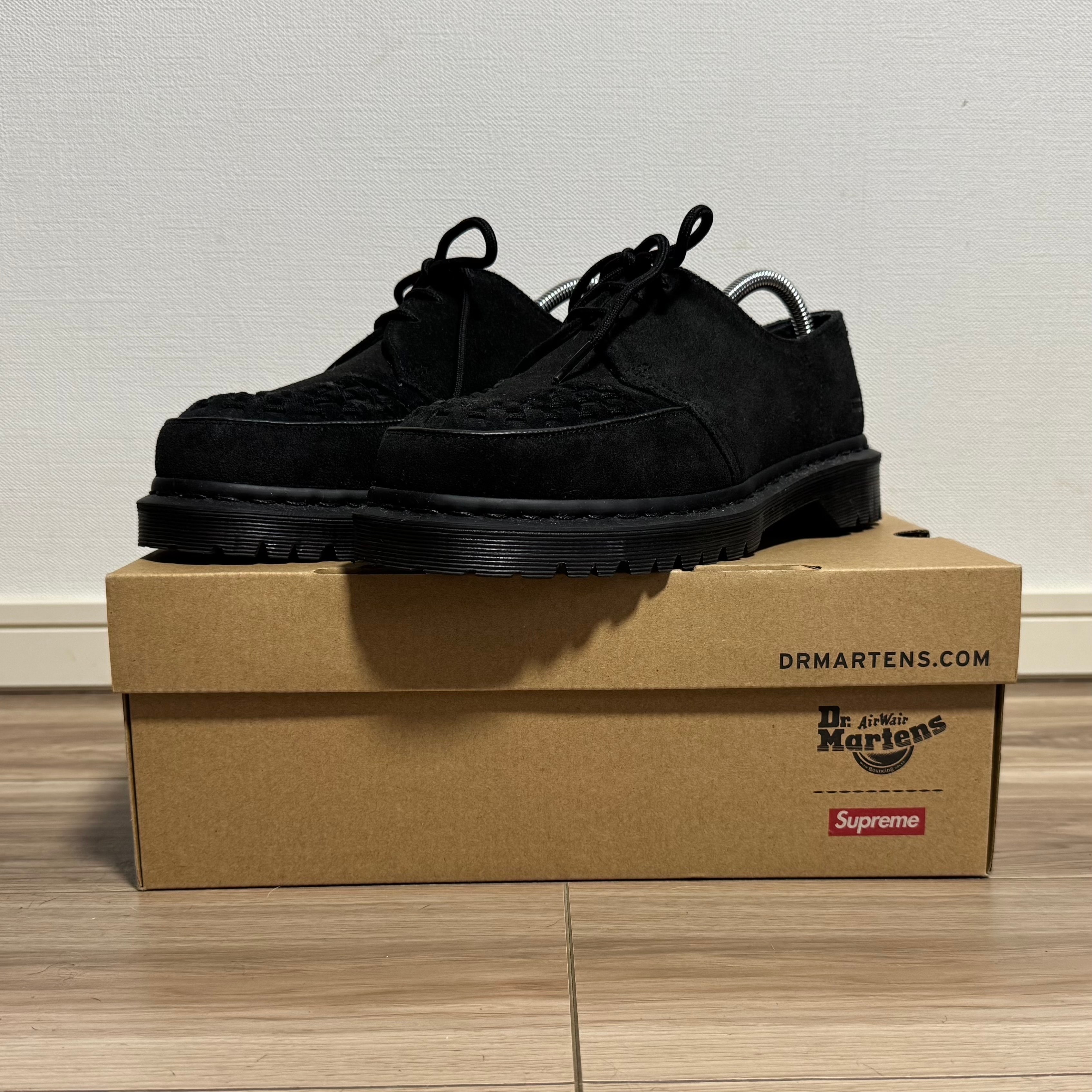Supreme × Dr.Martens Ramsey Creeper "Black"