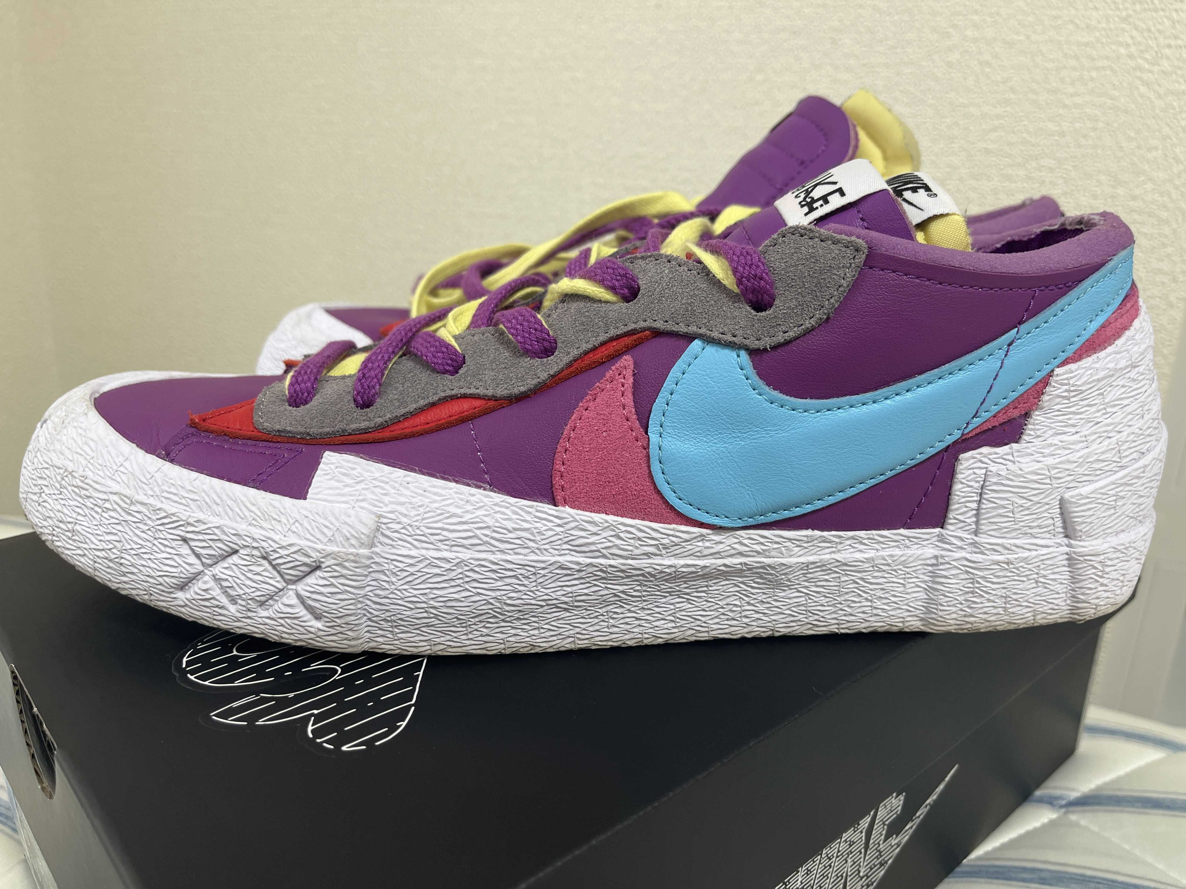 KAWS × sacai × Nike Blazer Low "Purple Dusk"