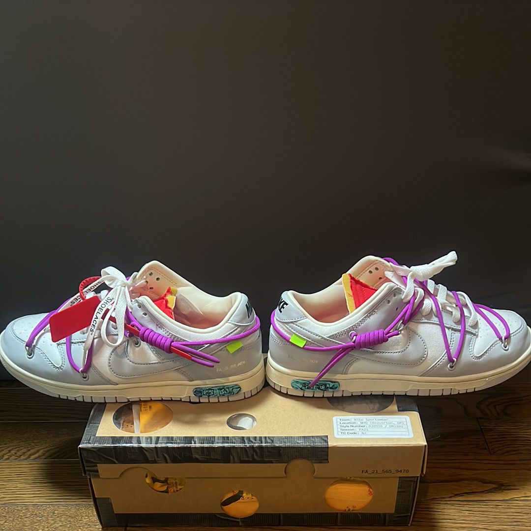 Off-White × Nike Dunk Low 1 of 50 "Lot.45"