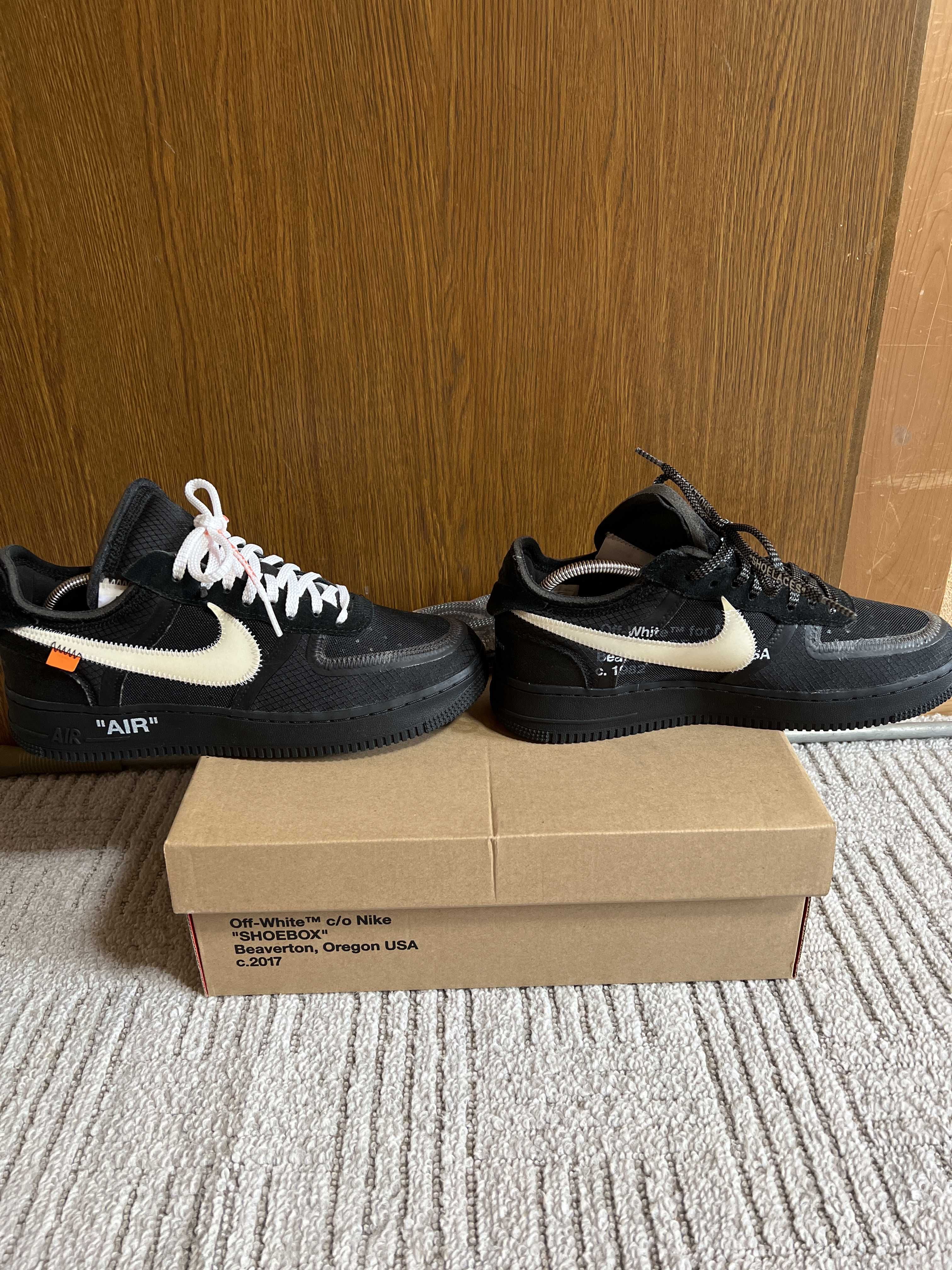 Off-White × Nike Air Force 1 Low "Black"