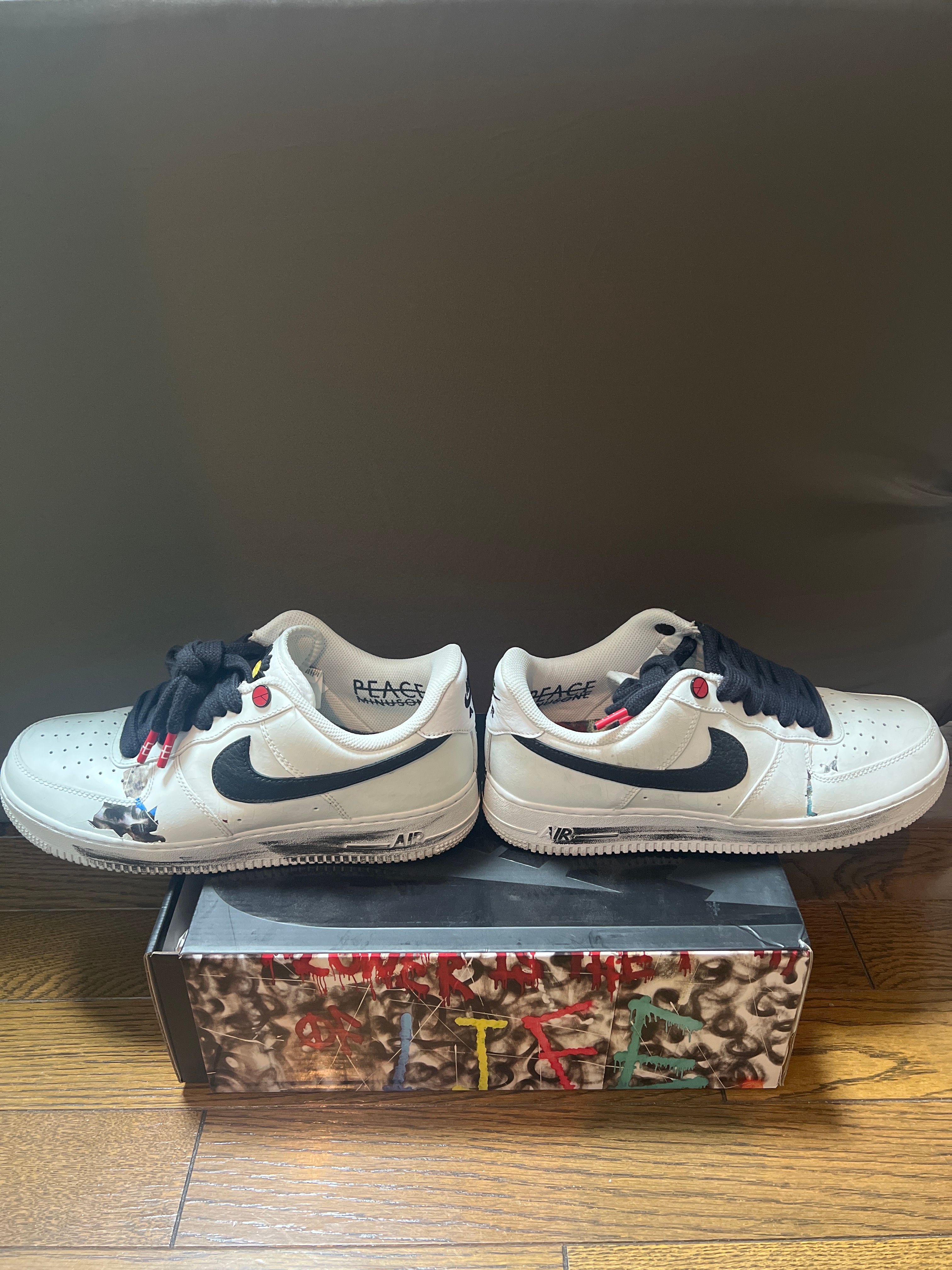 PEACEMINUSONE × Nike Air Force 1 Low "Para-noise/White/Black" / G-DRAGON