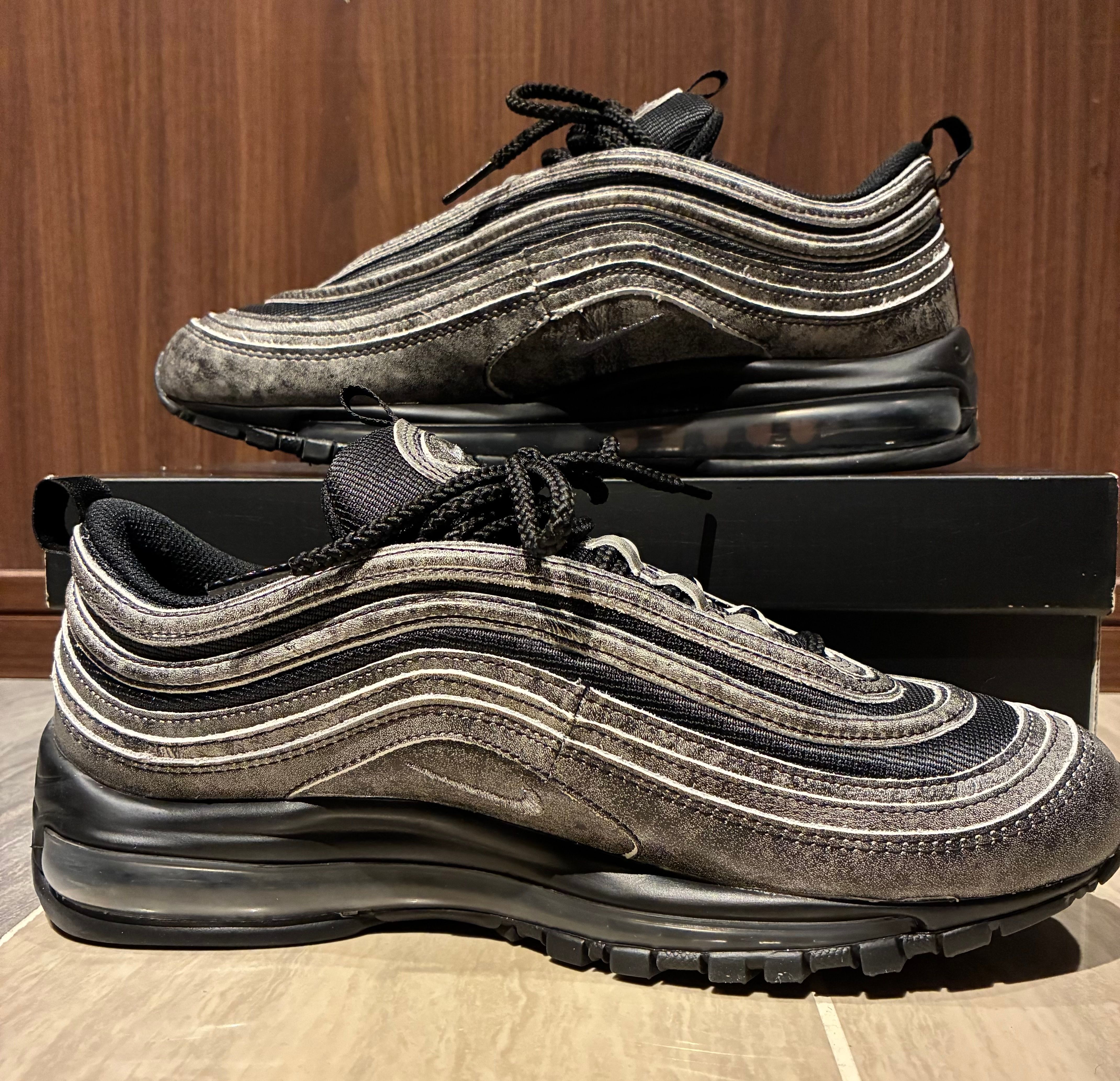 COMME des GARCONS HOMME PLUS × Nike Air Max 97 "Black"