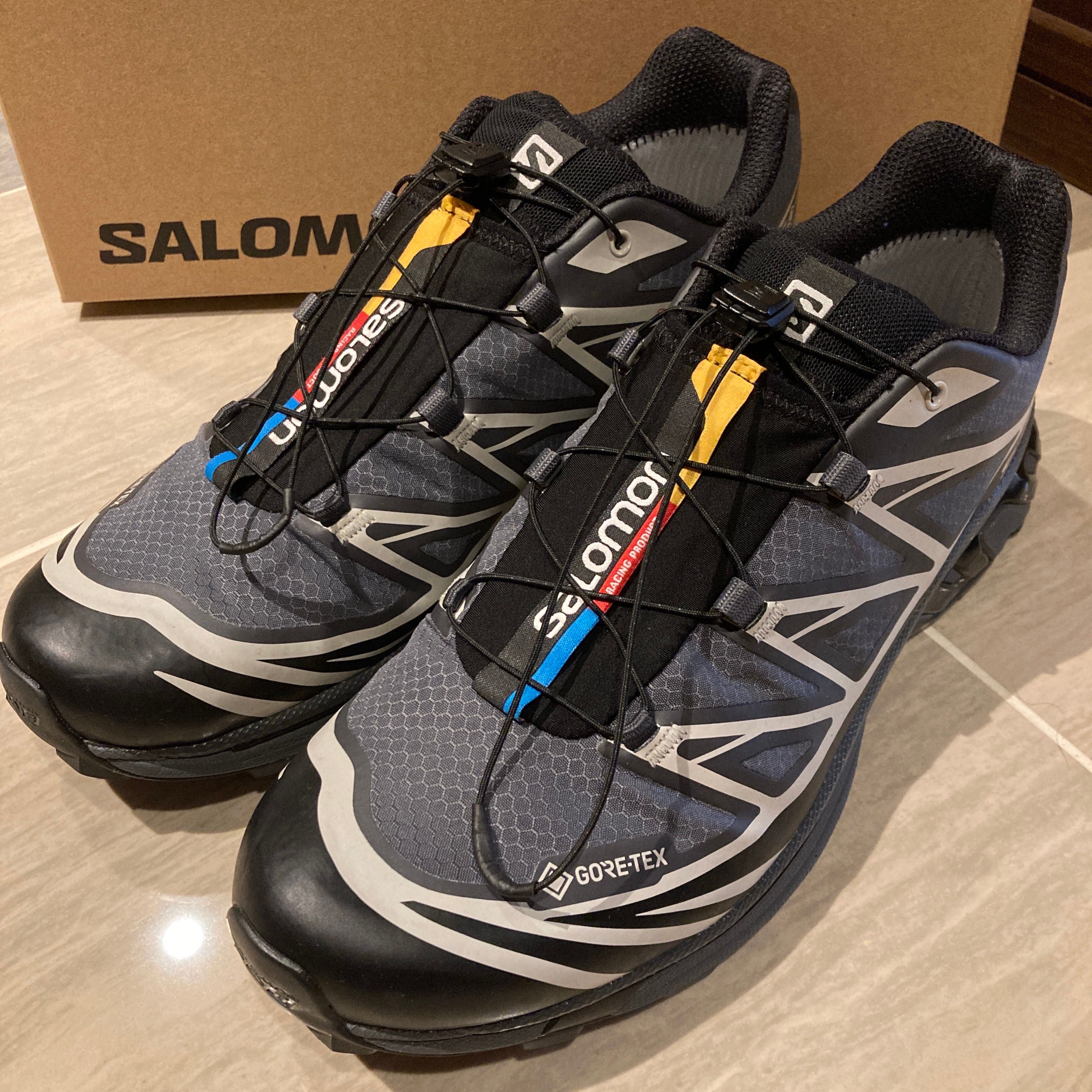 Salomon XT-6 GORE-TEX "Black/Ebony/Lunar Rock"