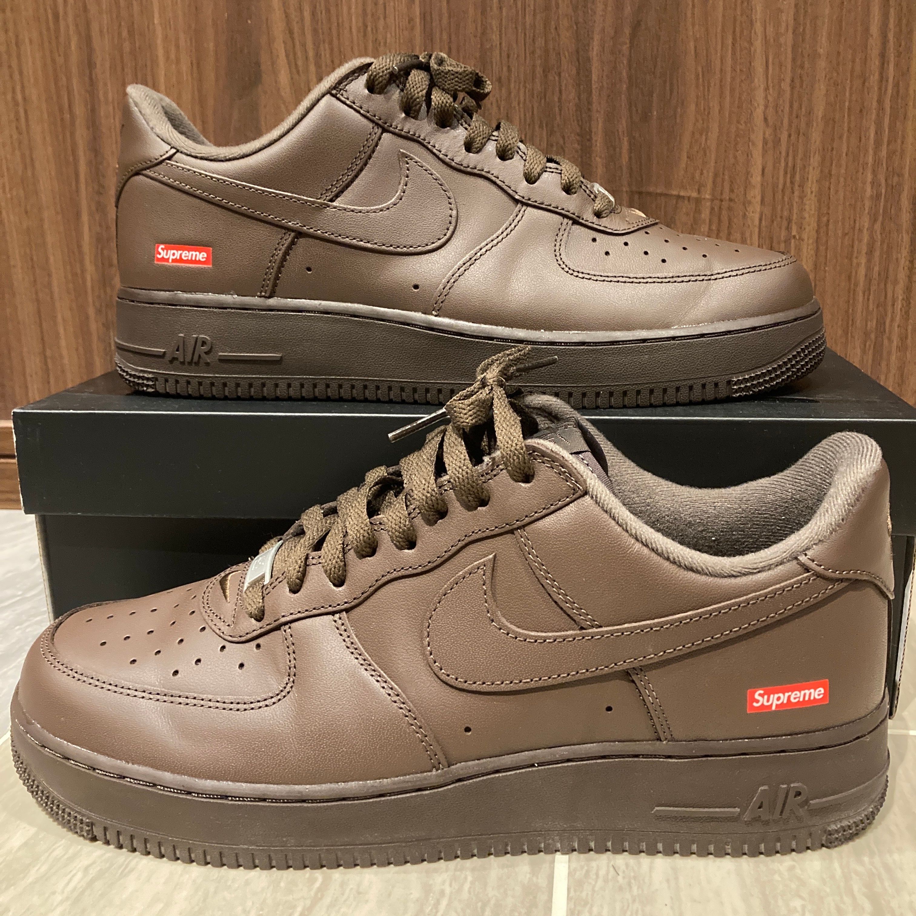 Supreme × Nike Air Force 1 Low "Baroque Brown"