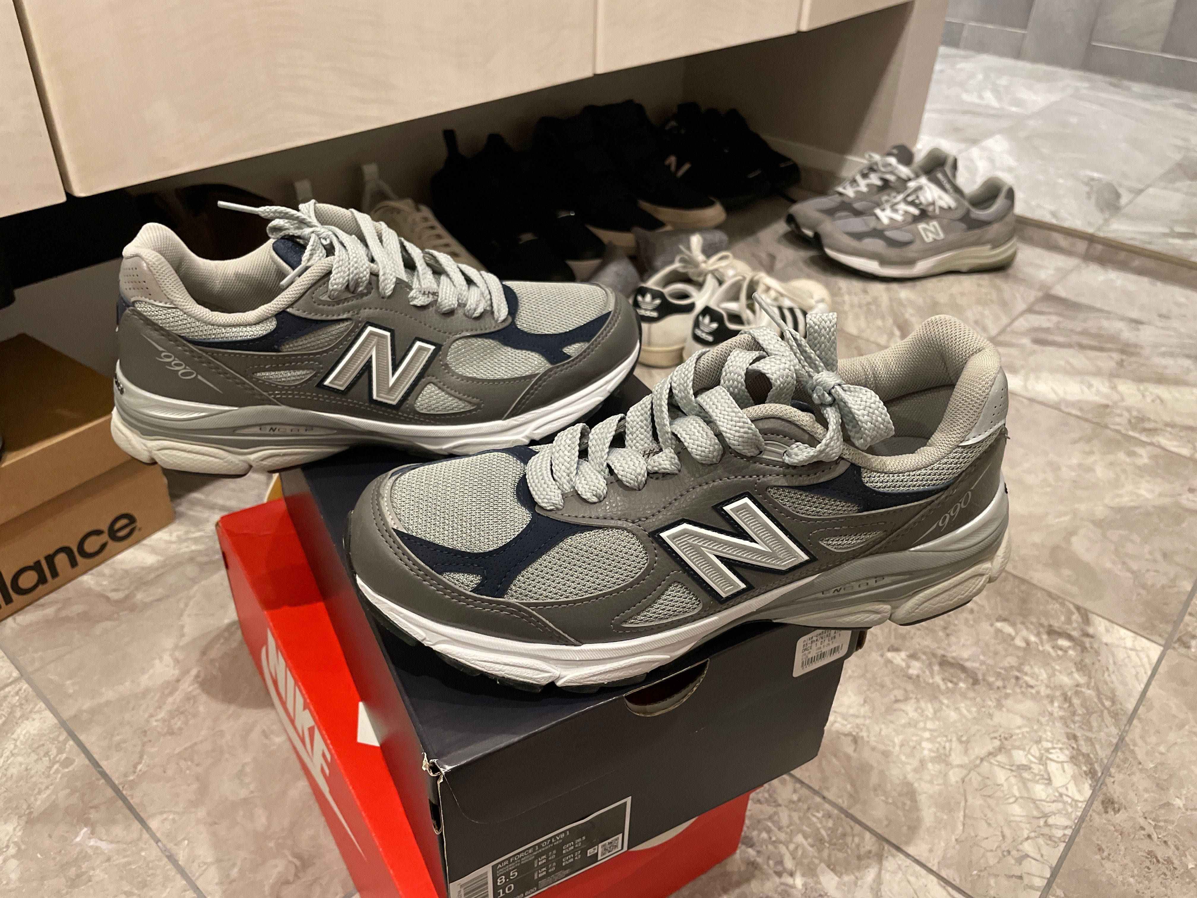 New Balance 990V3 "Gray/Navy"