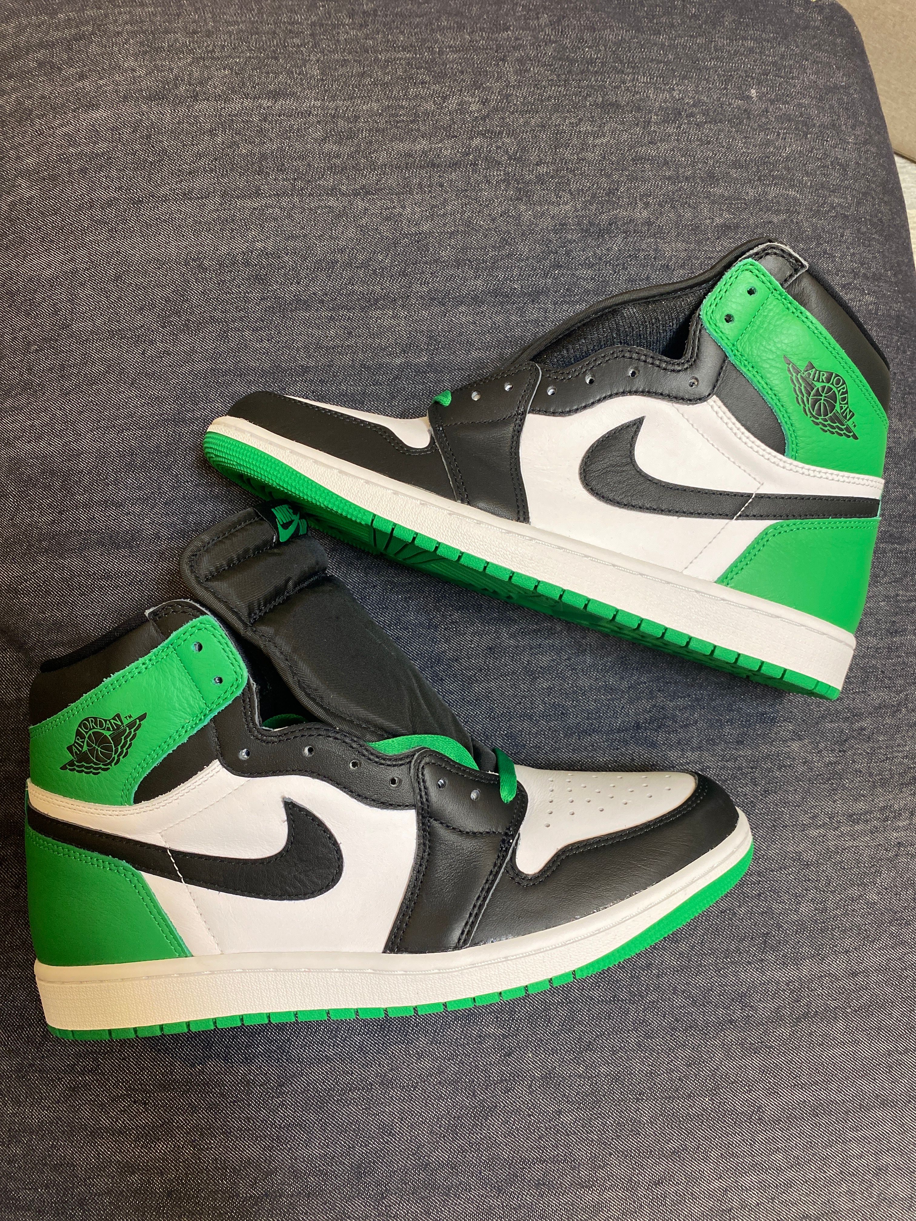Nike Air Jordan 1 Retro High OG "Celtics/Black and Lucky Green" (2023)