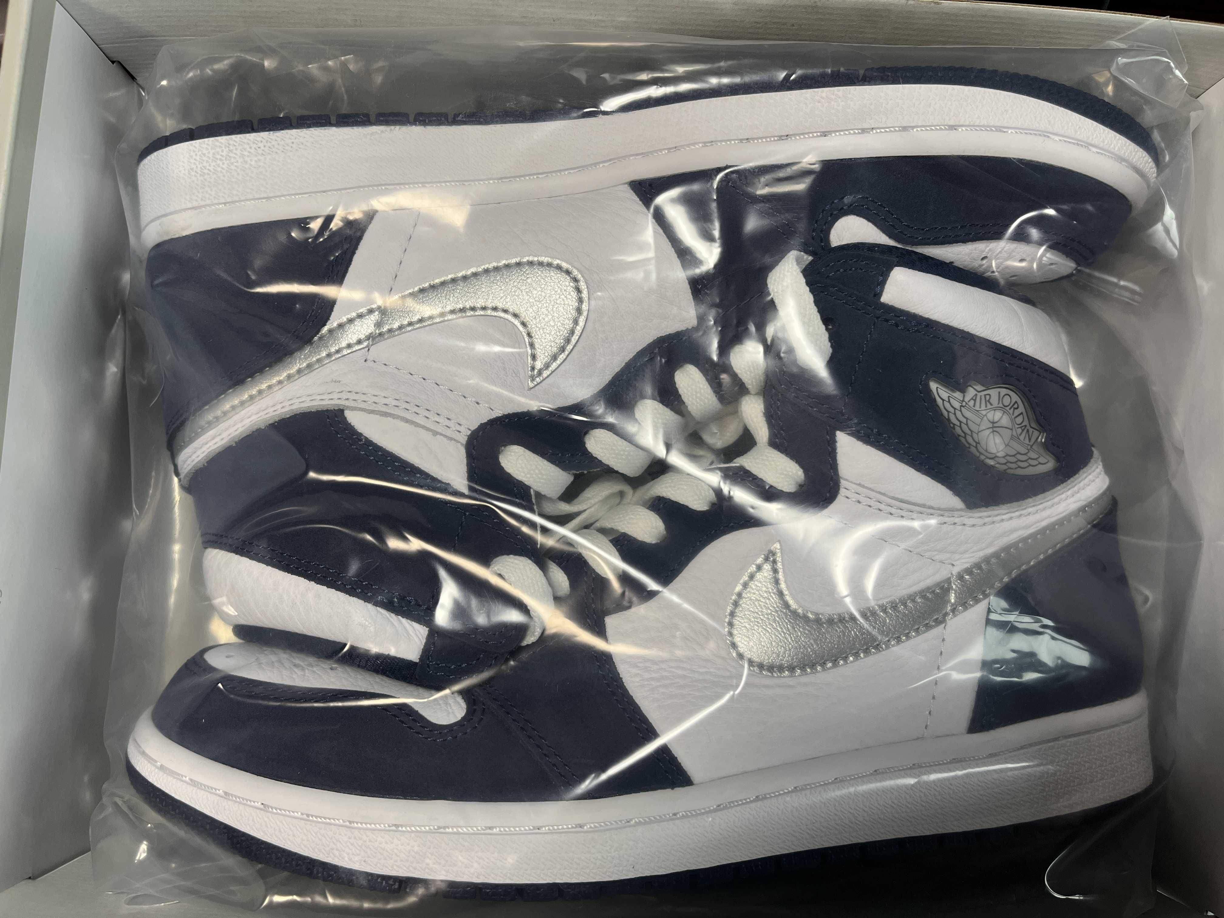 Nike Air Jordan 1 High OG CO.JP "White/Midnight Navy" (2020)(ブリーフケースなし)