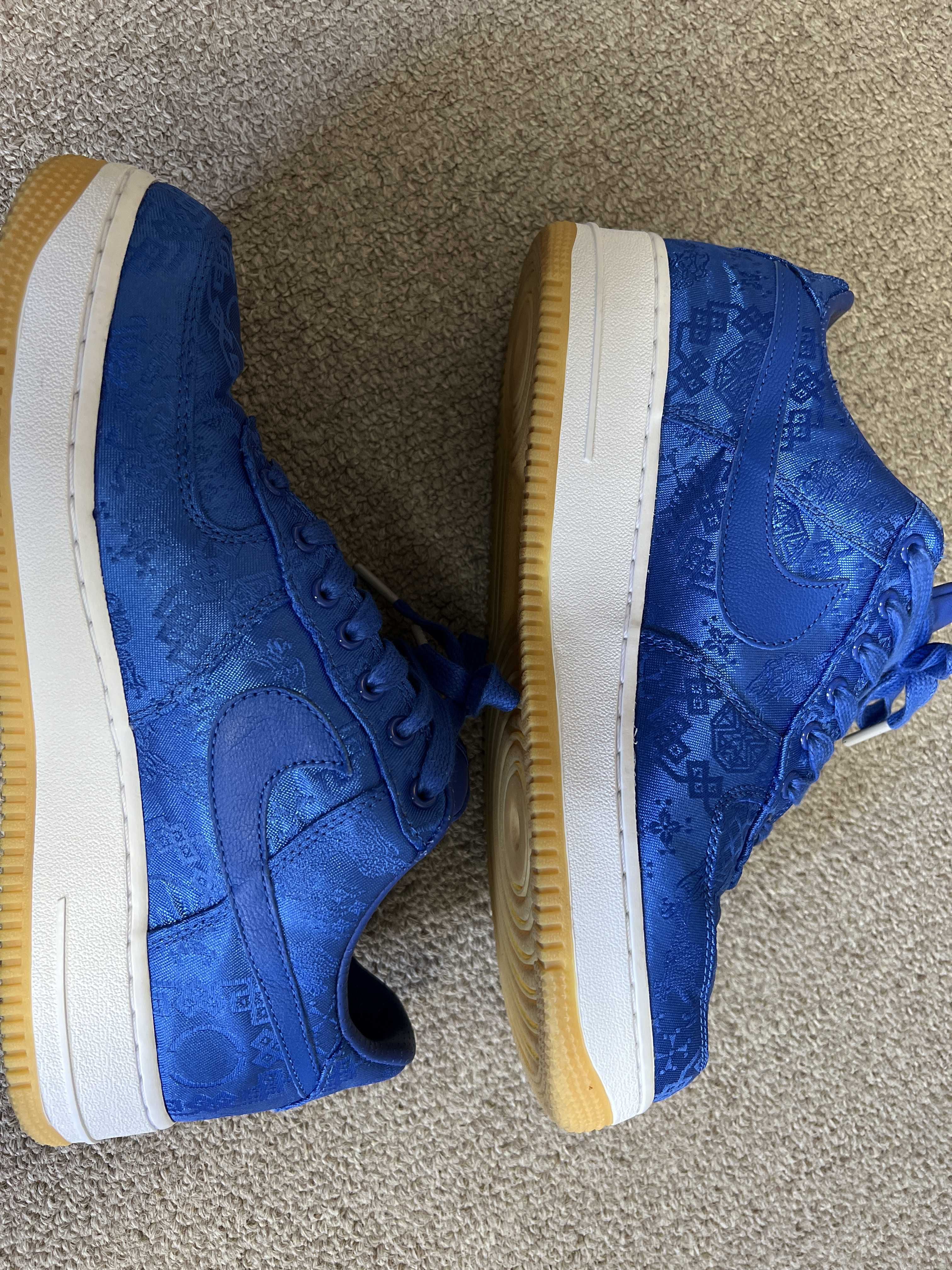 CLOT × Nike Air Force 1 Low "Blue"