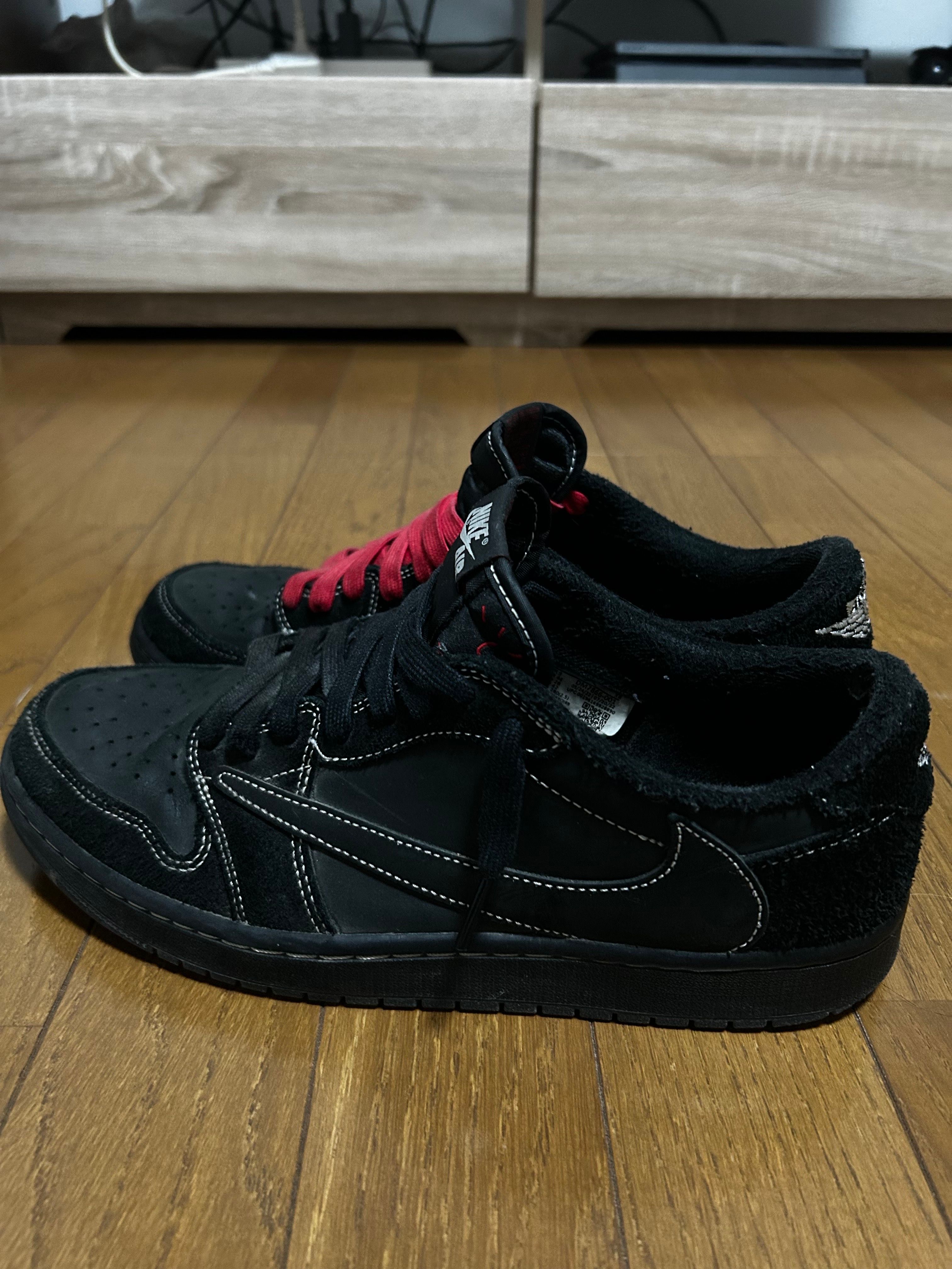 Travis Scott × Nike Air Jordan 1 Low OG SP "Black Phantom"