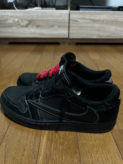 Travis Scott × Nike Air Jordan 1 Low OG SP "Black Phantom"