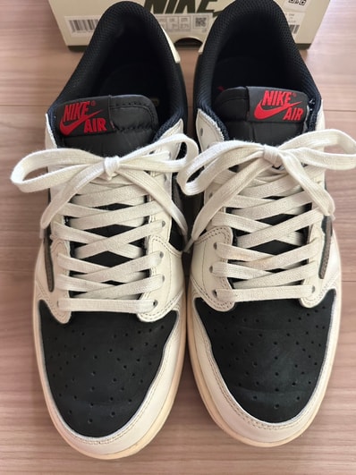 Travis Scott × Nike Women's Air Jordan 1 Low OG "Medium Olive"