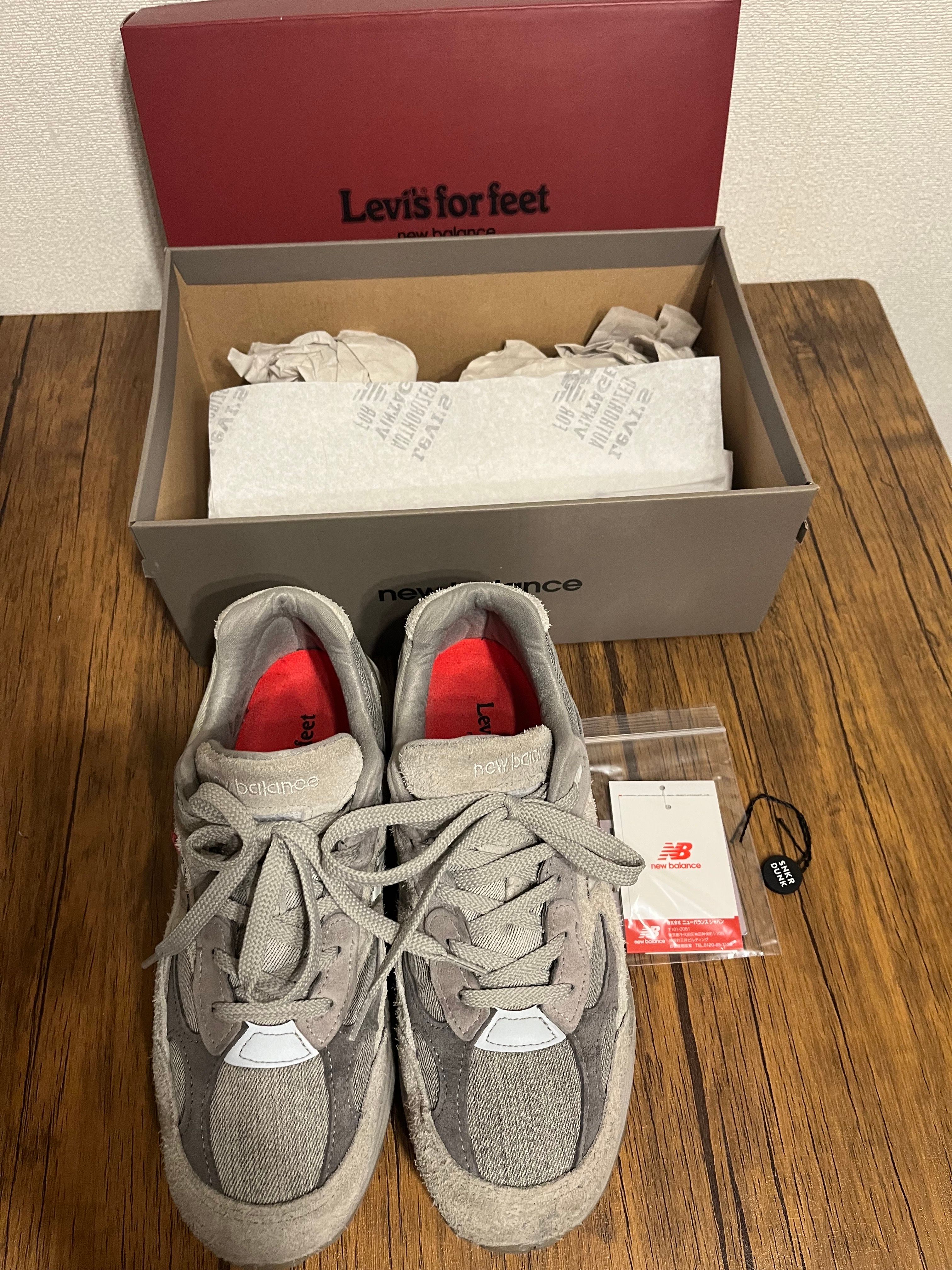 Levi's × New Balance 992 "Gray Denim"