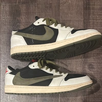 Travis Scott × Nike Women's Air Jordan 1 Low OG "Medium Olive"