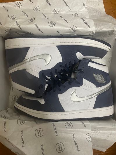 Nike Air Jordan 1 High OG CO.JP "White/Midnight Navy" (2020)(ブリーフケースなし)