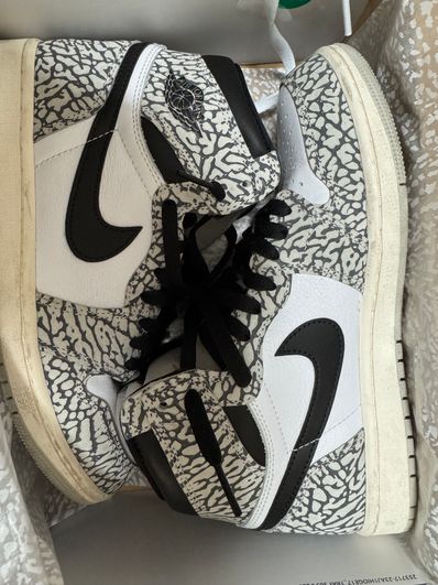 Nike Air Jordan 1 High OG "White Cement/Safari"