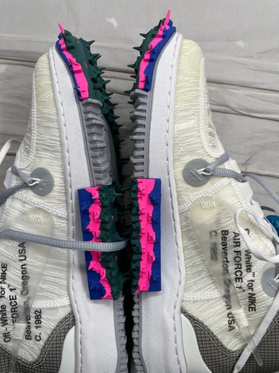 Off-White × Nike Air Force 1 Mid "White"