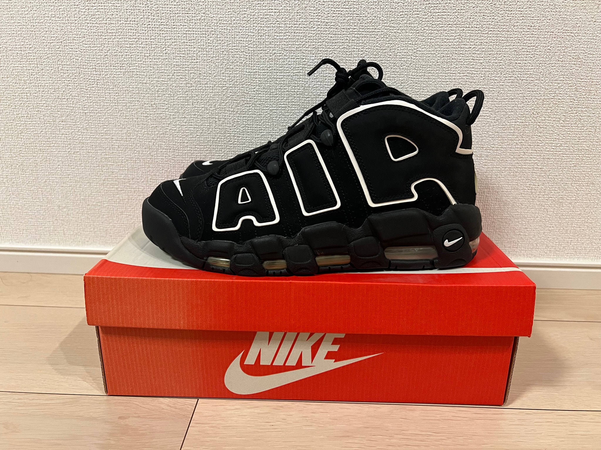 Nike Air More Uptempo "Black/White"(2020)