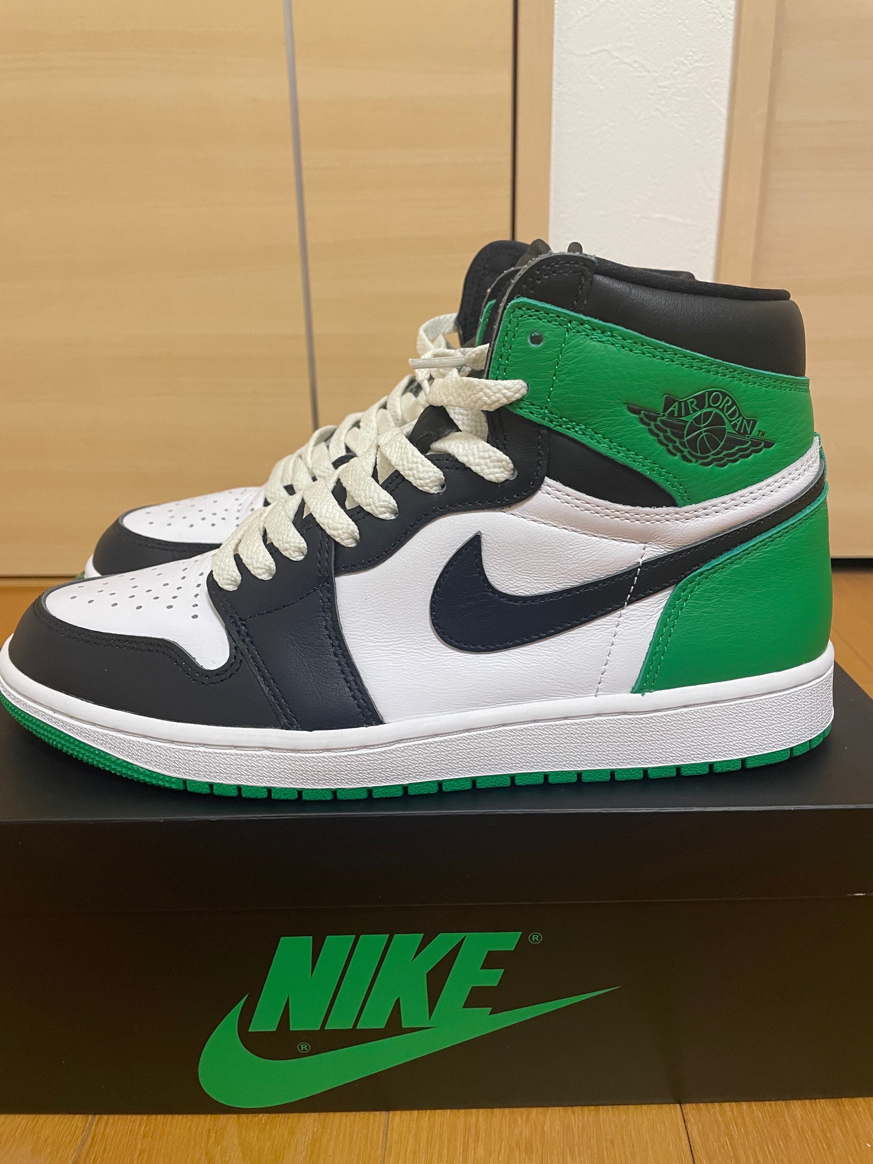 Nike Air Jordan 1 Retro High OG "Celtics/Black and Lucky Green" (2023)