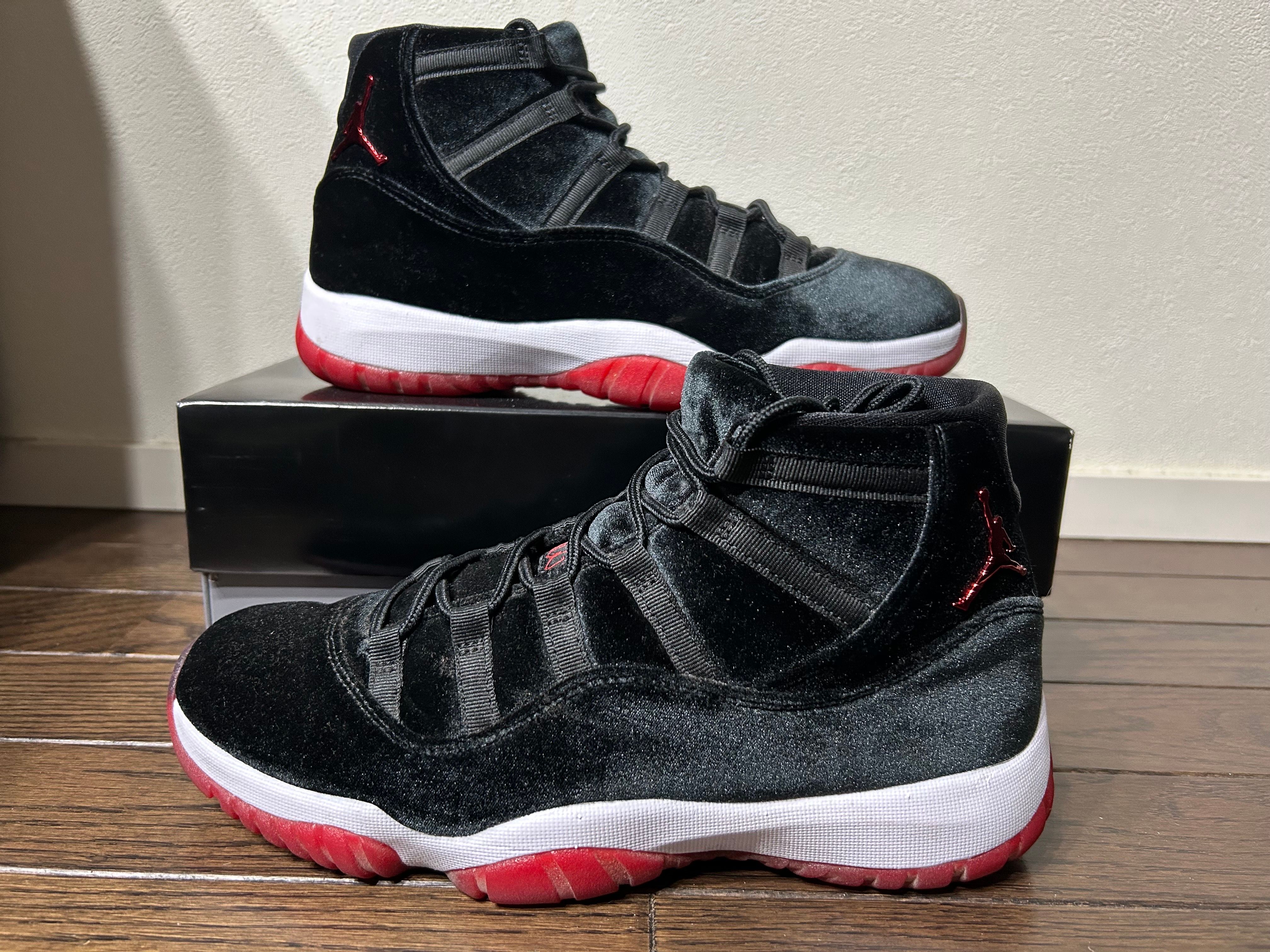 Nike Women's Air Jordan 11 "Bred Velvet"