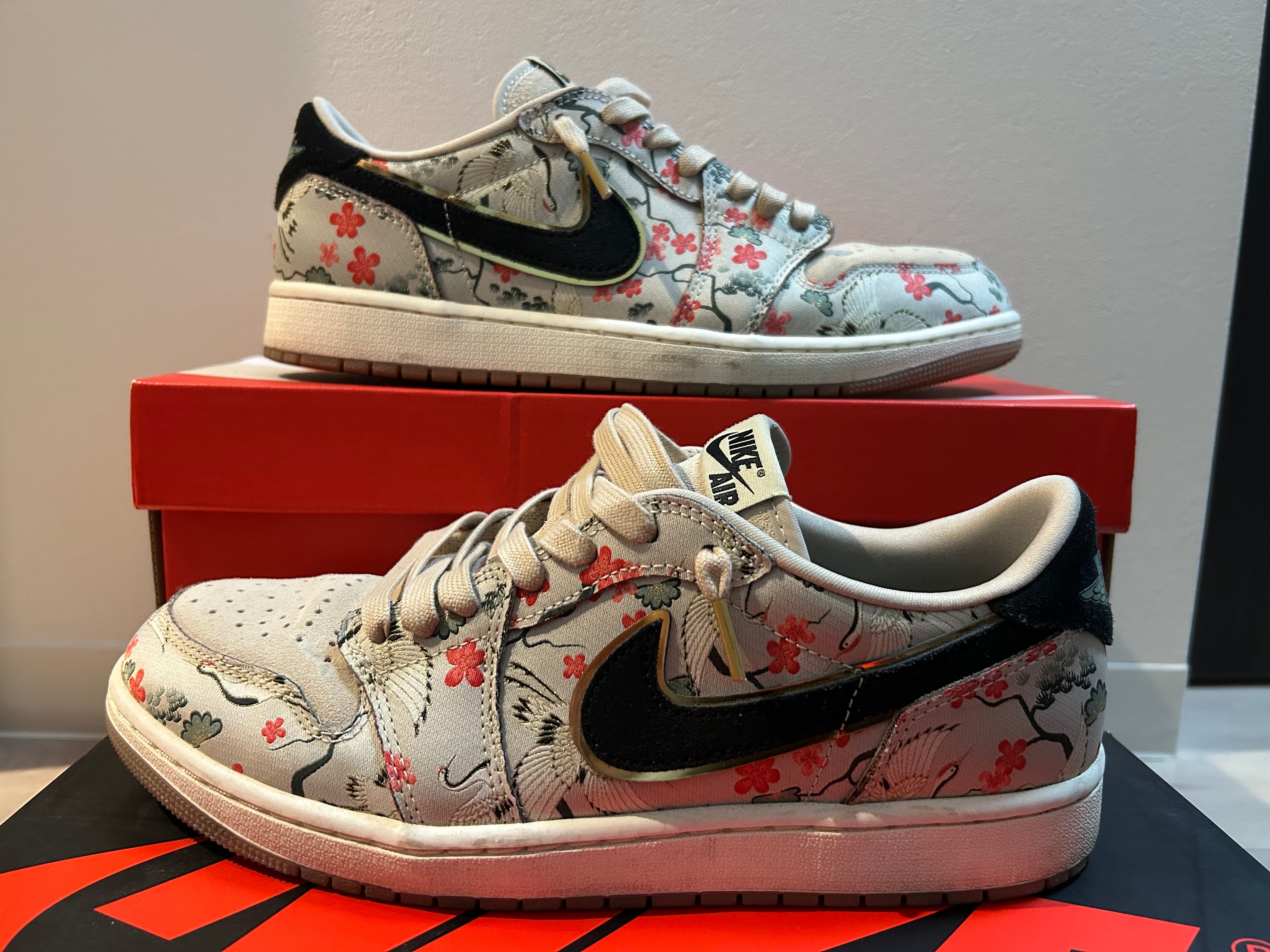 Rui Hachimura × Nike Air Jordan 1 Retro Low OG SP "Cranes"