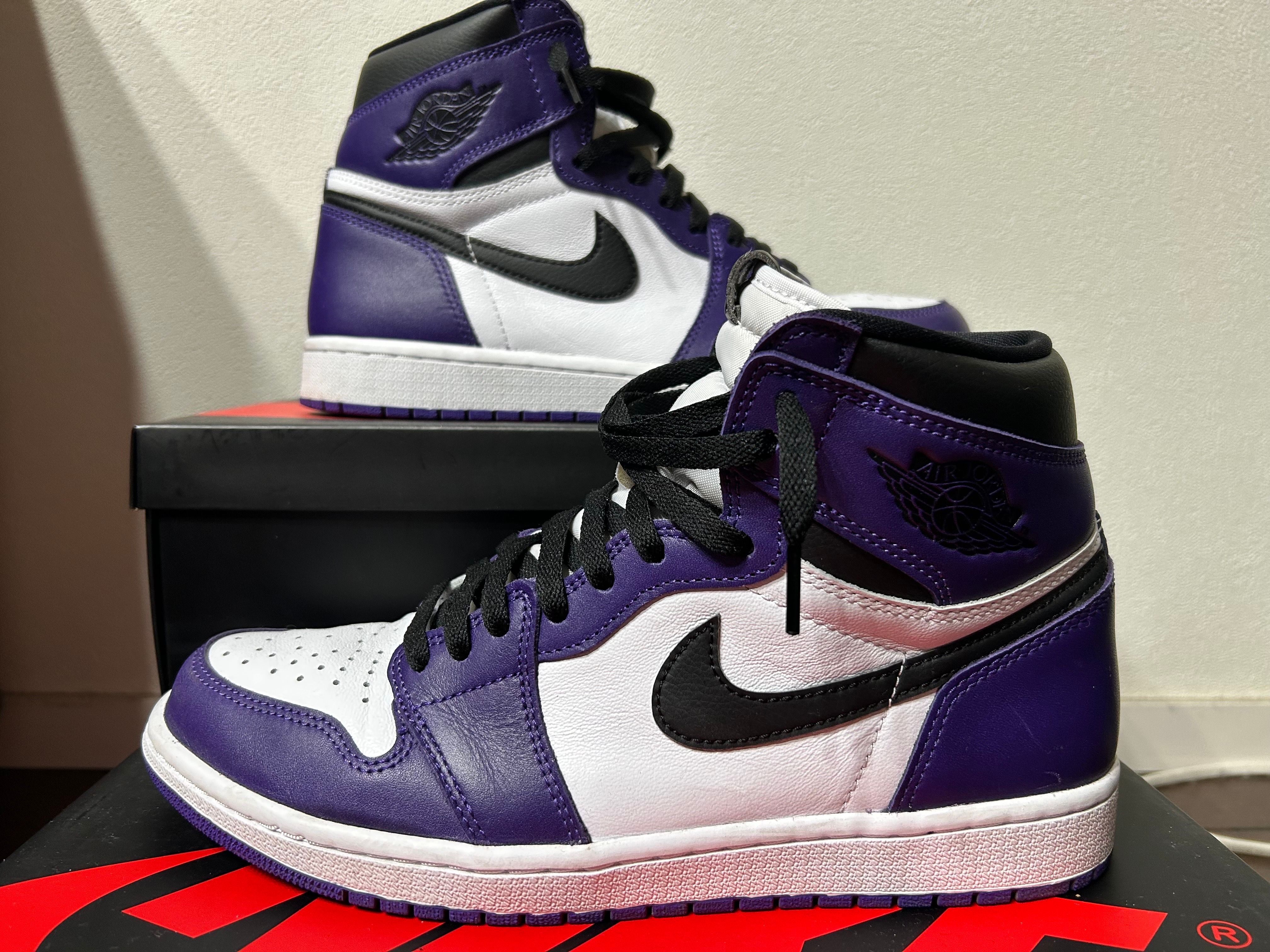 Nike Air Jordan 1 Retro High OG "Court Purple White/Black" (2020)