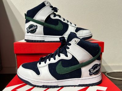 Nike Dunk High EMB "College Navy"