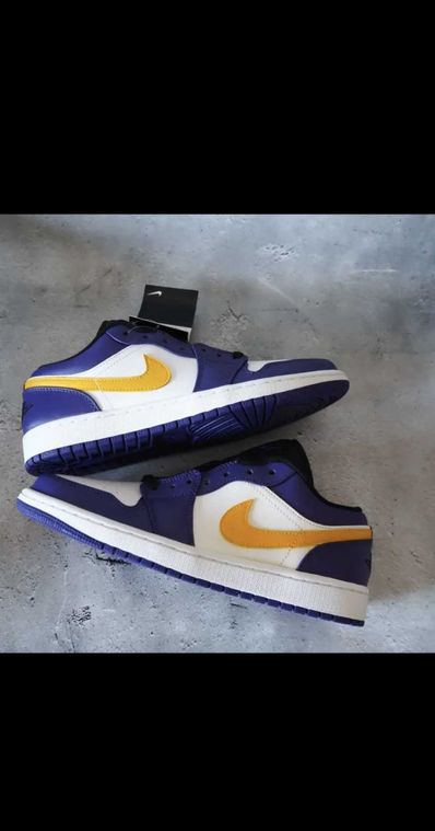 NIKE AIR JORDAN 1 LOW "COURT PURPLE"