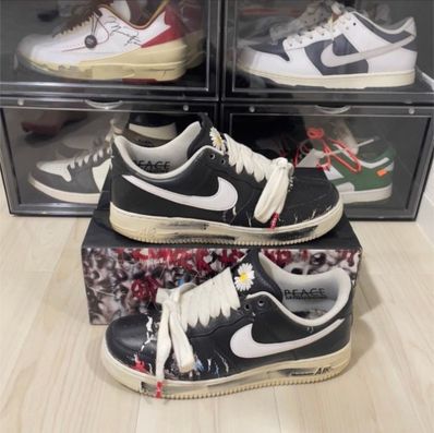 PEACEMINUSONE × Nike Air Force 1 Low Para Noise "Black" / G-DRAGON