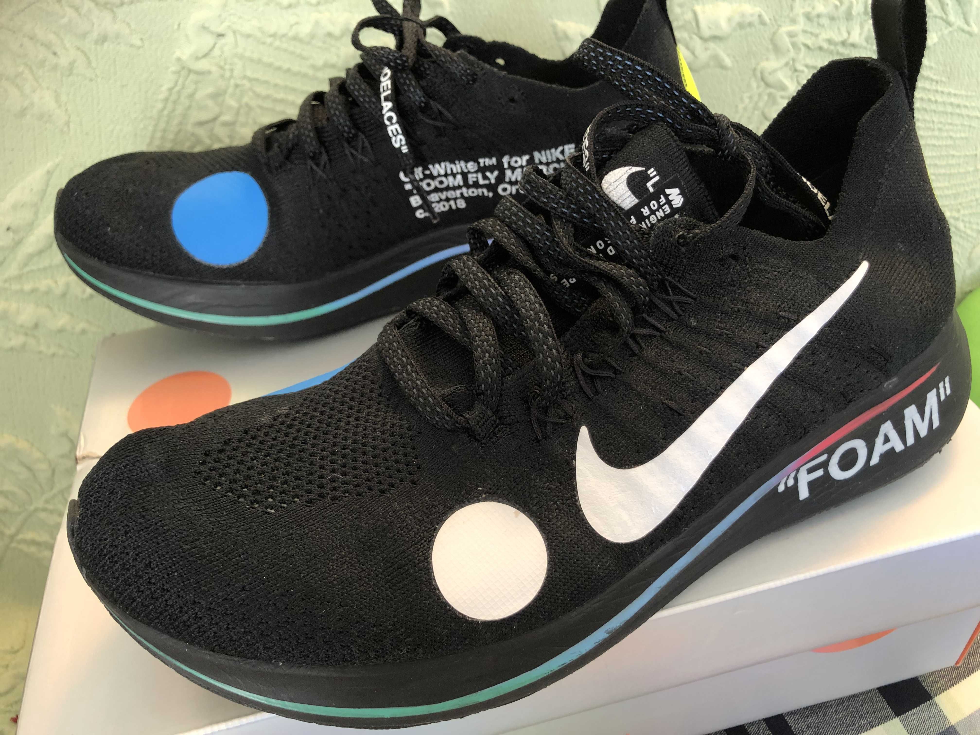Off-White × Nike Zoom Fly Mercurial Flyknit "Black/White/Volt"