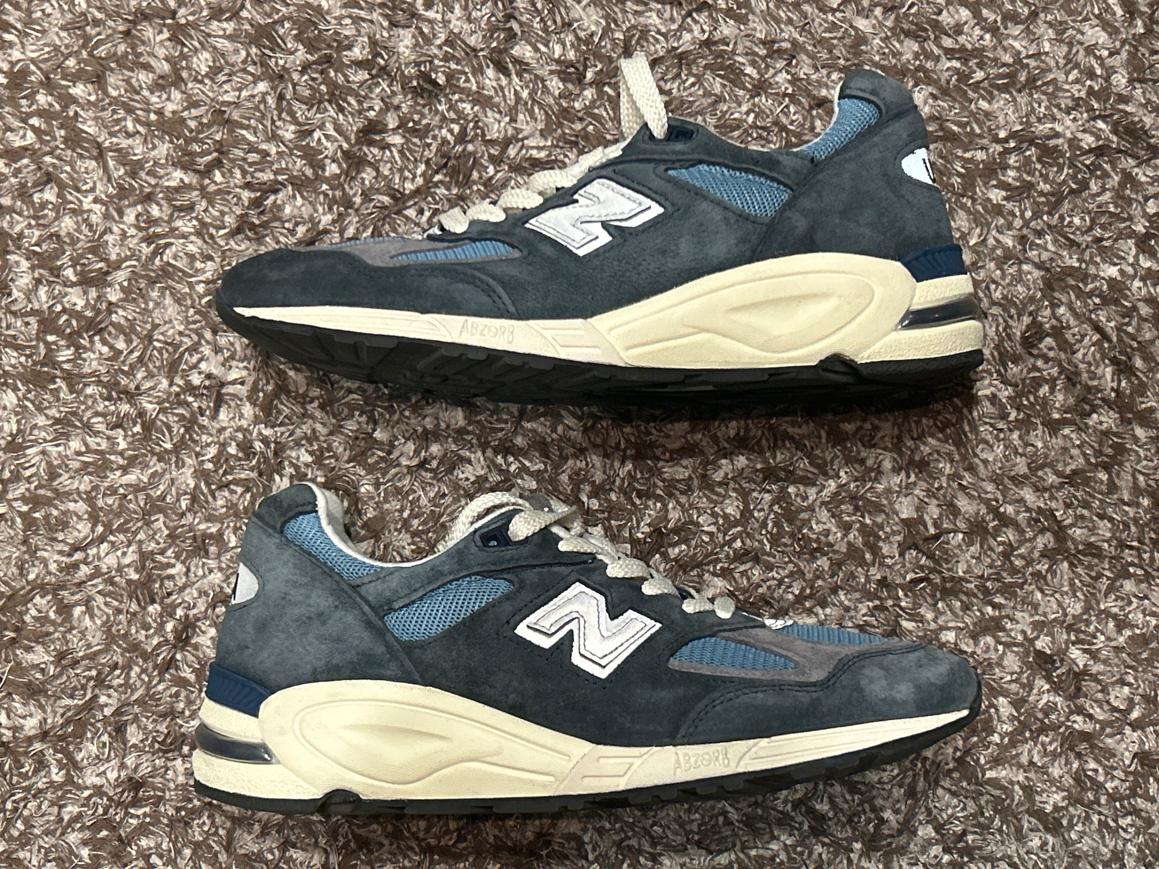 New Balance 990V2 "Navy/Castlerock"