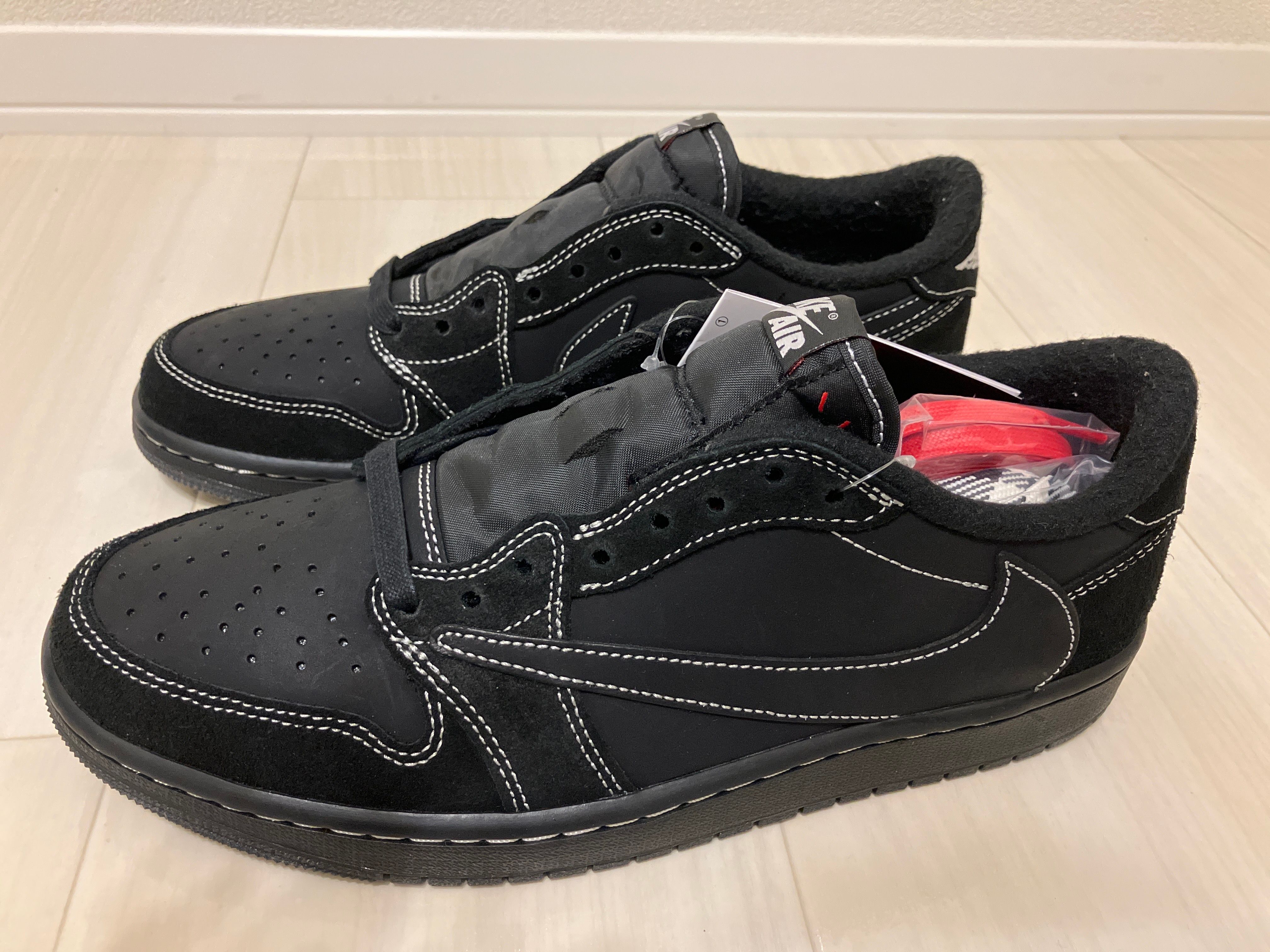 Travis Scott × Nike Air Jordan 1 Low OG SP "Black Phantom"