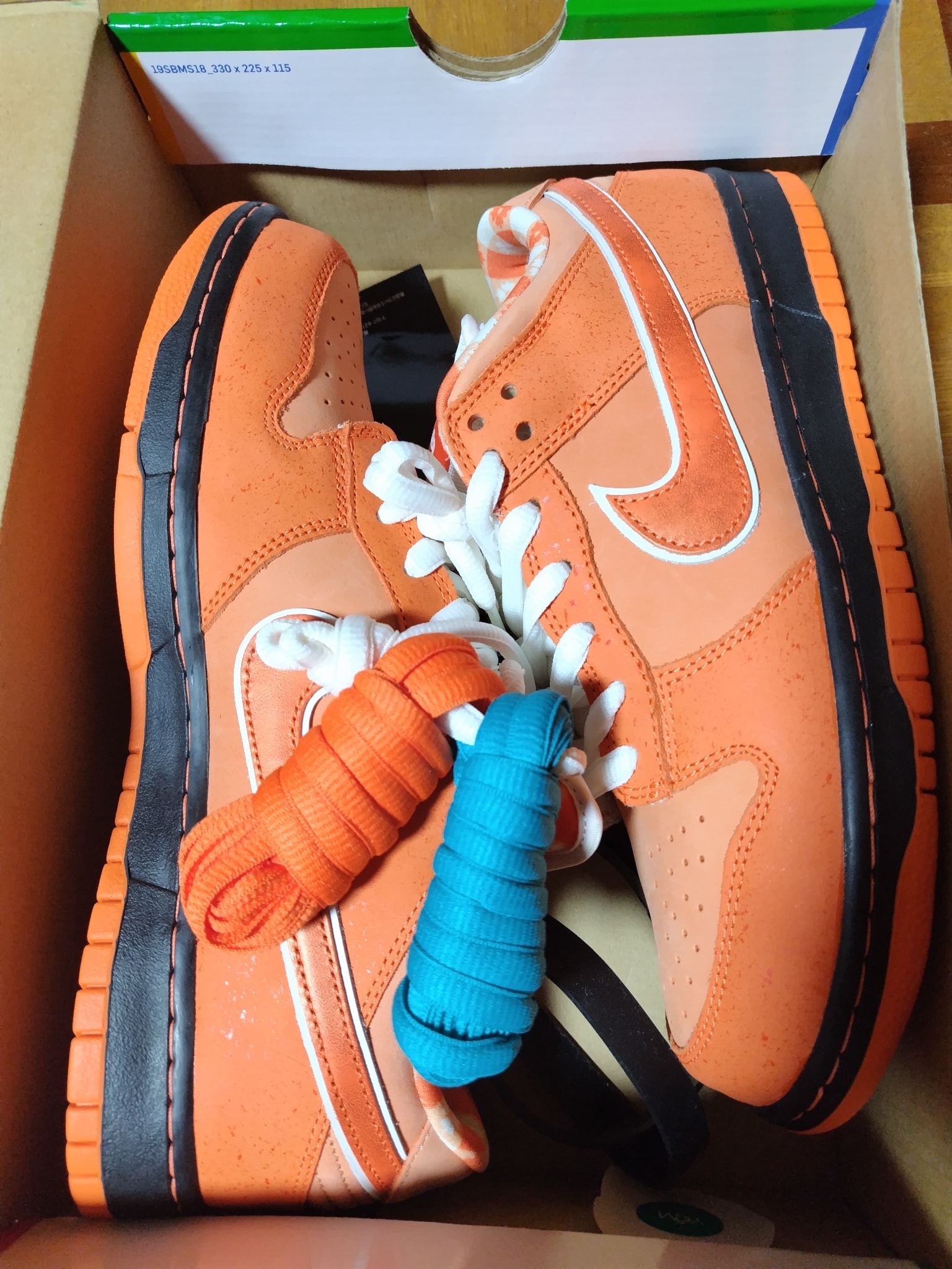 Concepts × Nike SB Dunk Low SP "Orange Lobster"