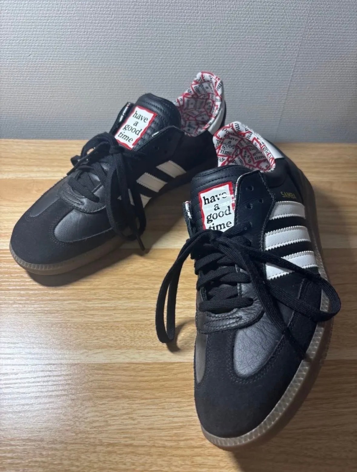 have a good time × adidas Samba "Black"