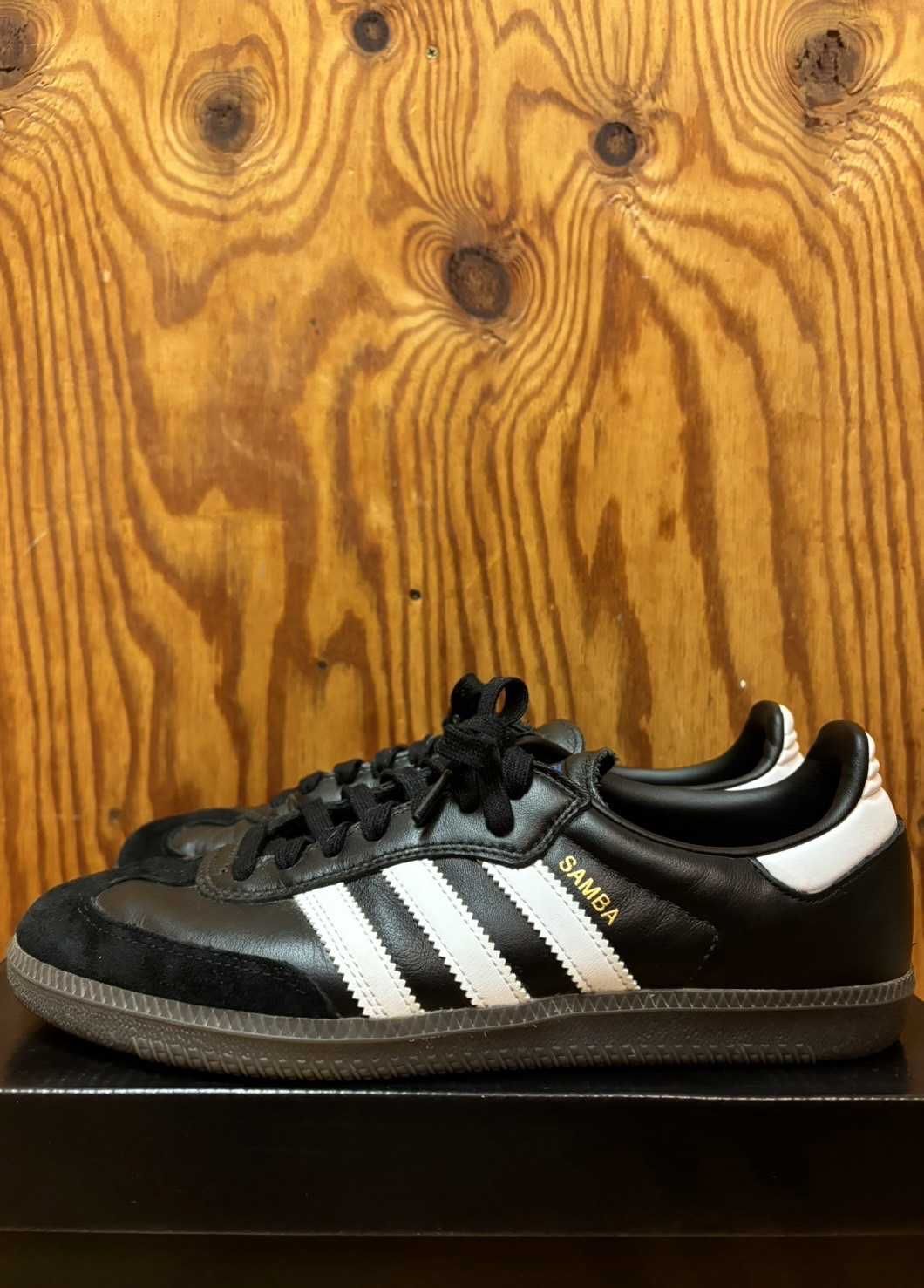 adidas Samba OG "Core Black/Cloud White/Gum"