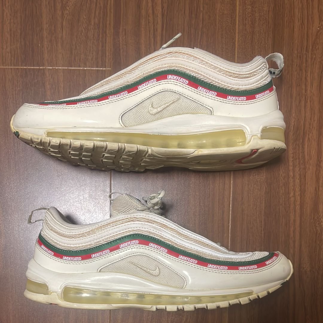 UNDEFEATED × Nike Air Max 97 OG "white"