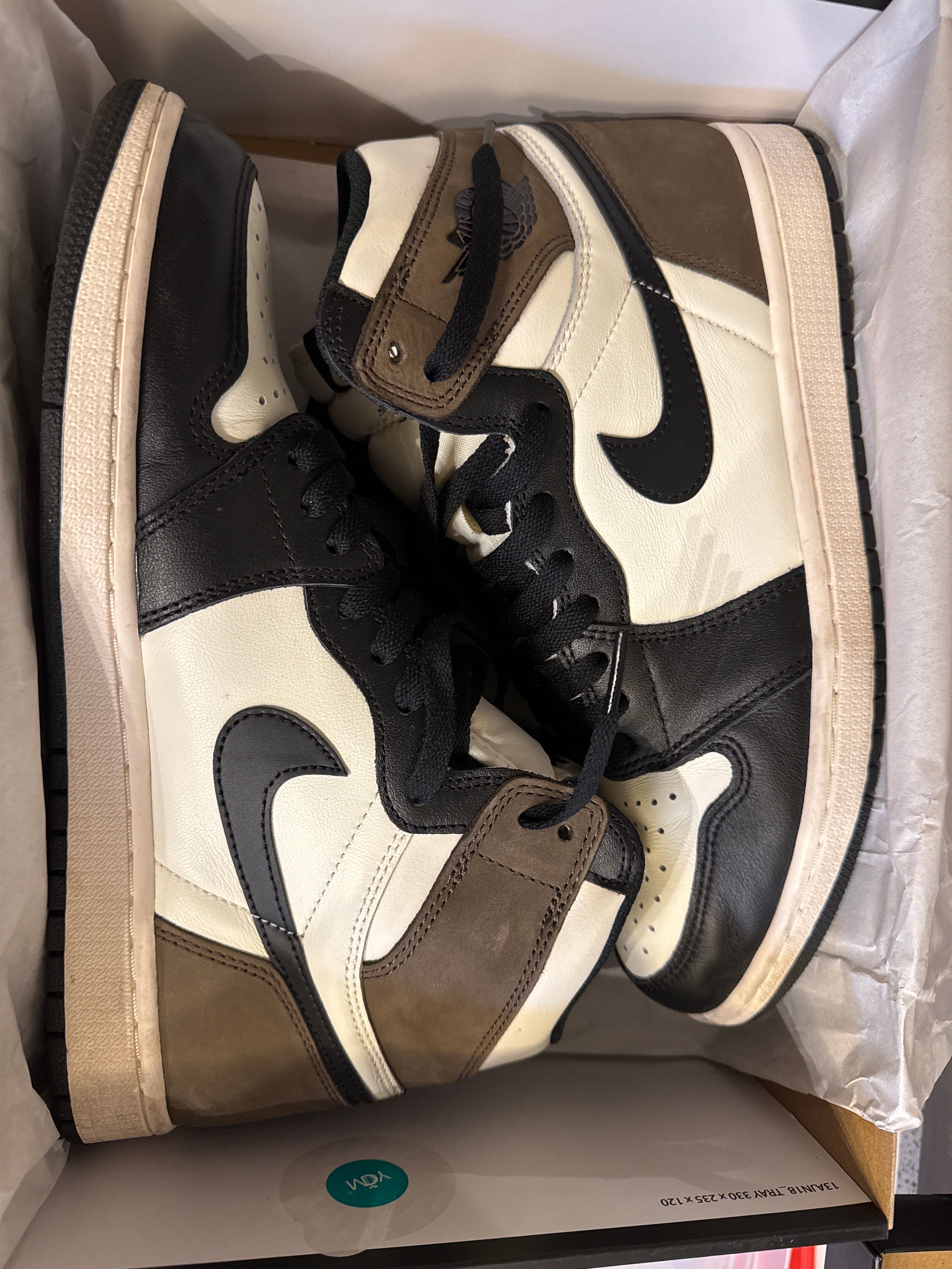 Nike Air Jordan 1 High OG "Sail/Dark Mocha/Black"