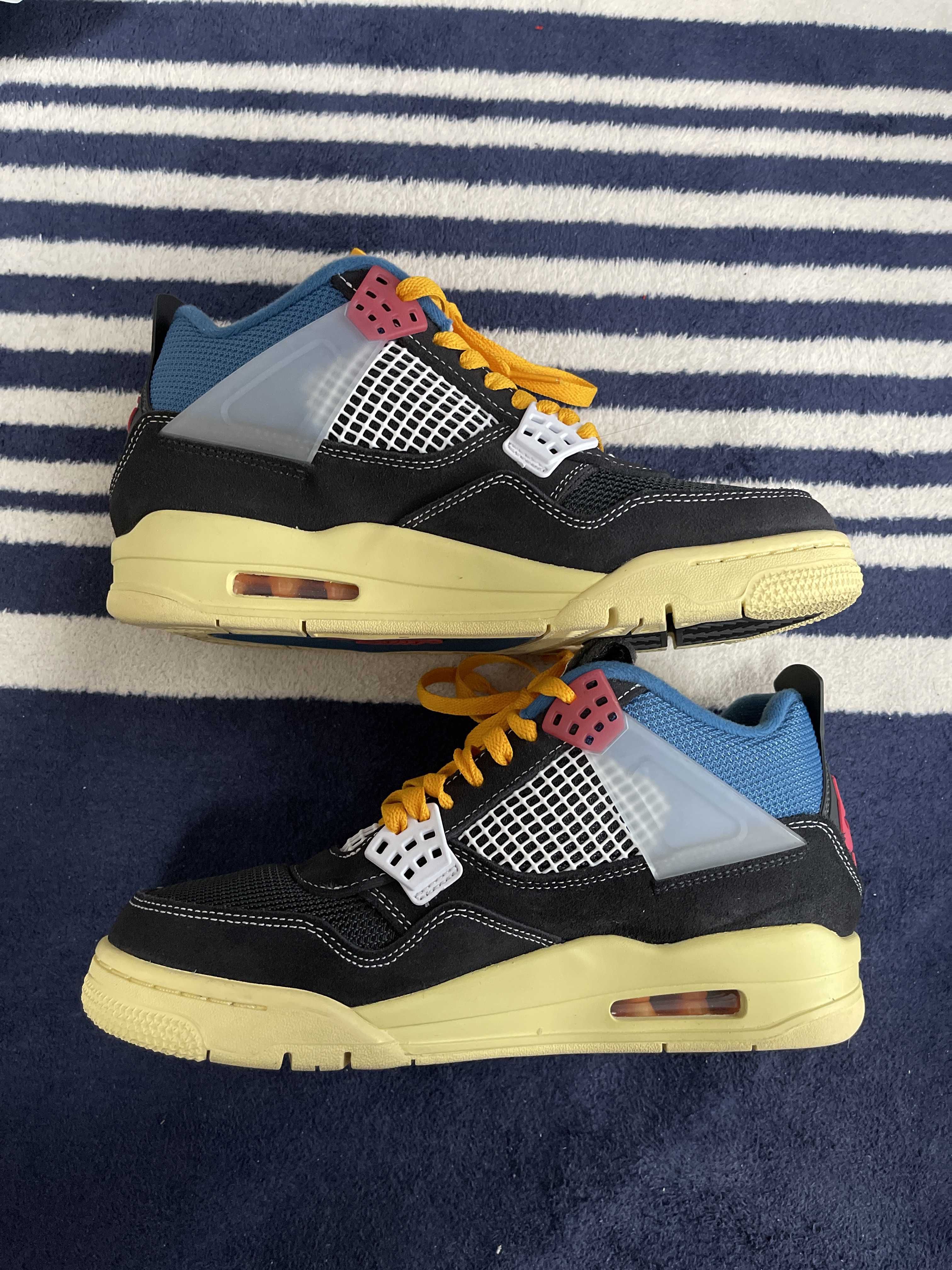 UNION × NIKE AIR JORDAN 4 "OFF NOIR"