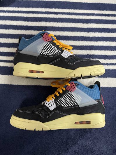 UNION × NIKE AIR JORDAN 4 "OFF NOIR"