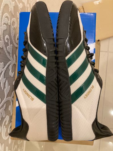 Blondey McCoy × adidas AB Gazelle Indoor "Noble Green"