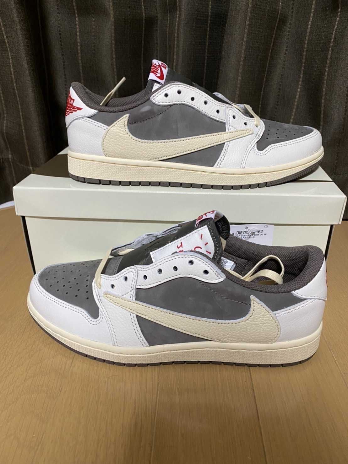 Travis Scott × Nike Air Jordan 1 Low OG SP "Reverse Mocha/Sail and Ridgerock"